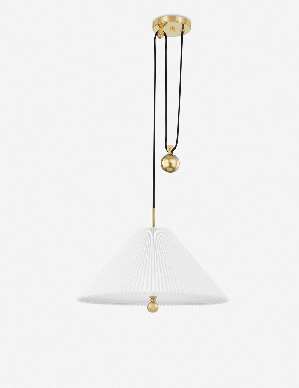 Lulu and Georgia Elyna Pendant Light – Antique Brass