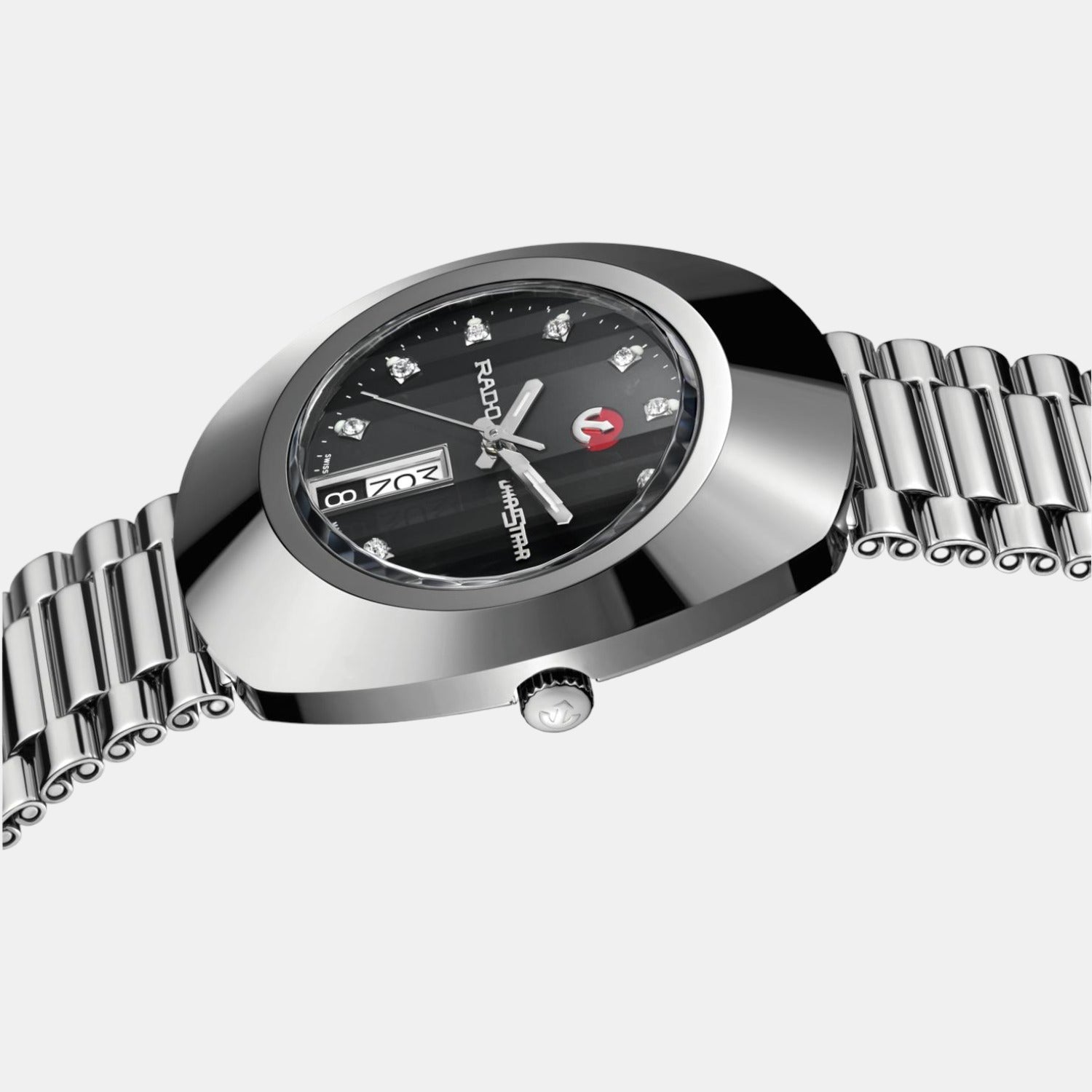 Rado Diastar Men Automatic Black Dial Analog Stainless Steel Watch R12408613 - view 3