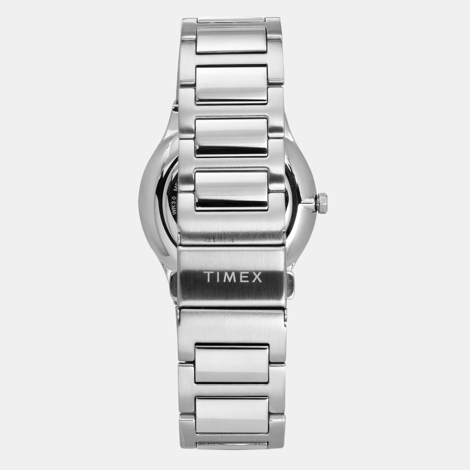 Timex Fashion Men Quartz Blue Dial Analog Stainless Steel Watch TWEG23604 - view 5