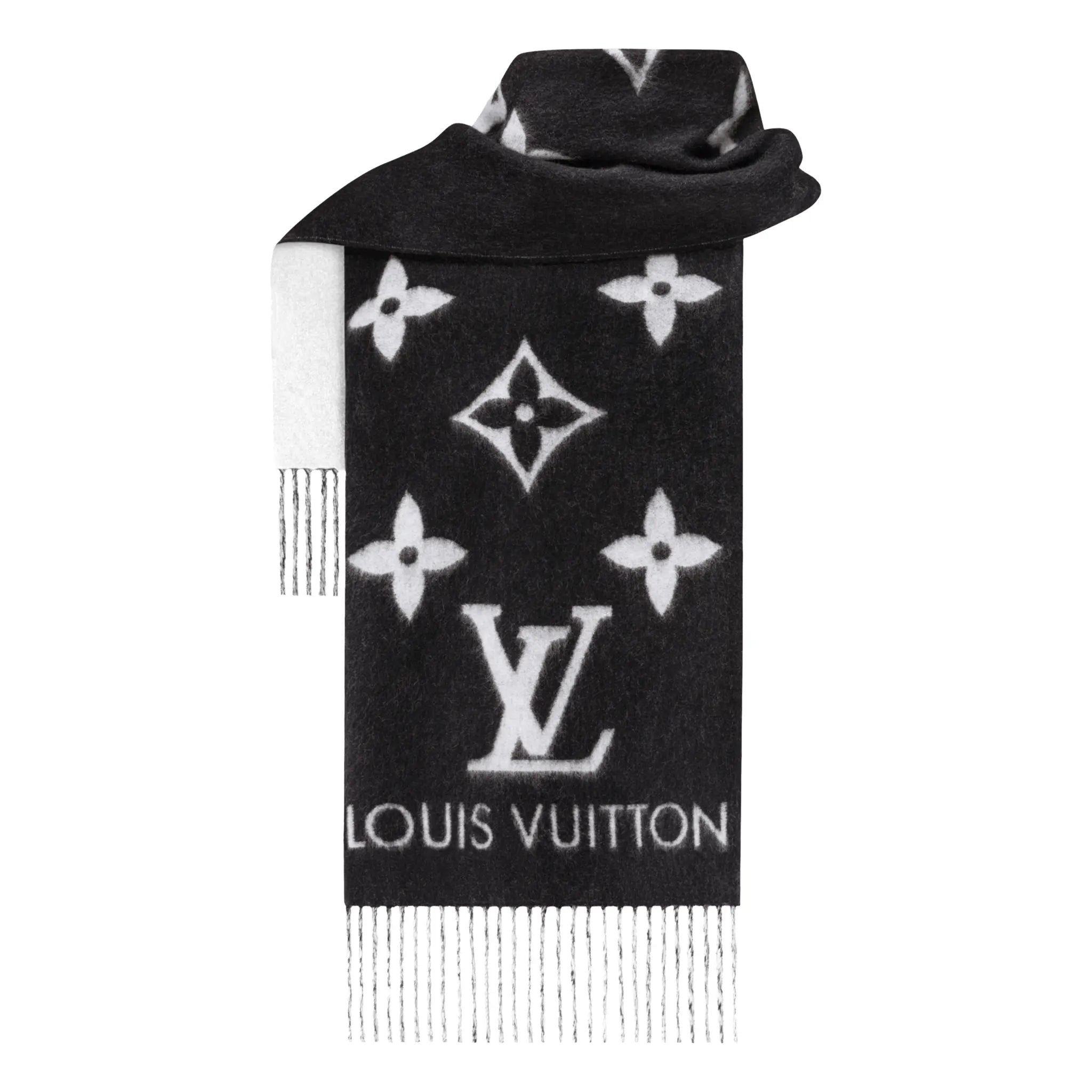 Louis Vuitton Reykjavik Black Scarf - view 2