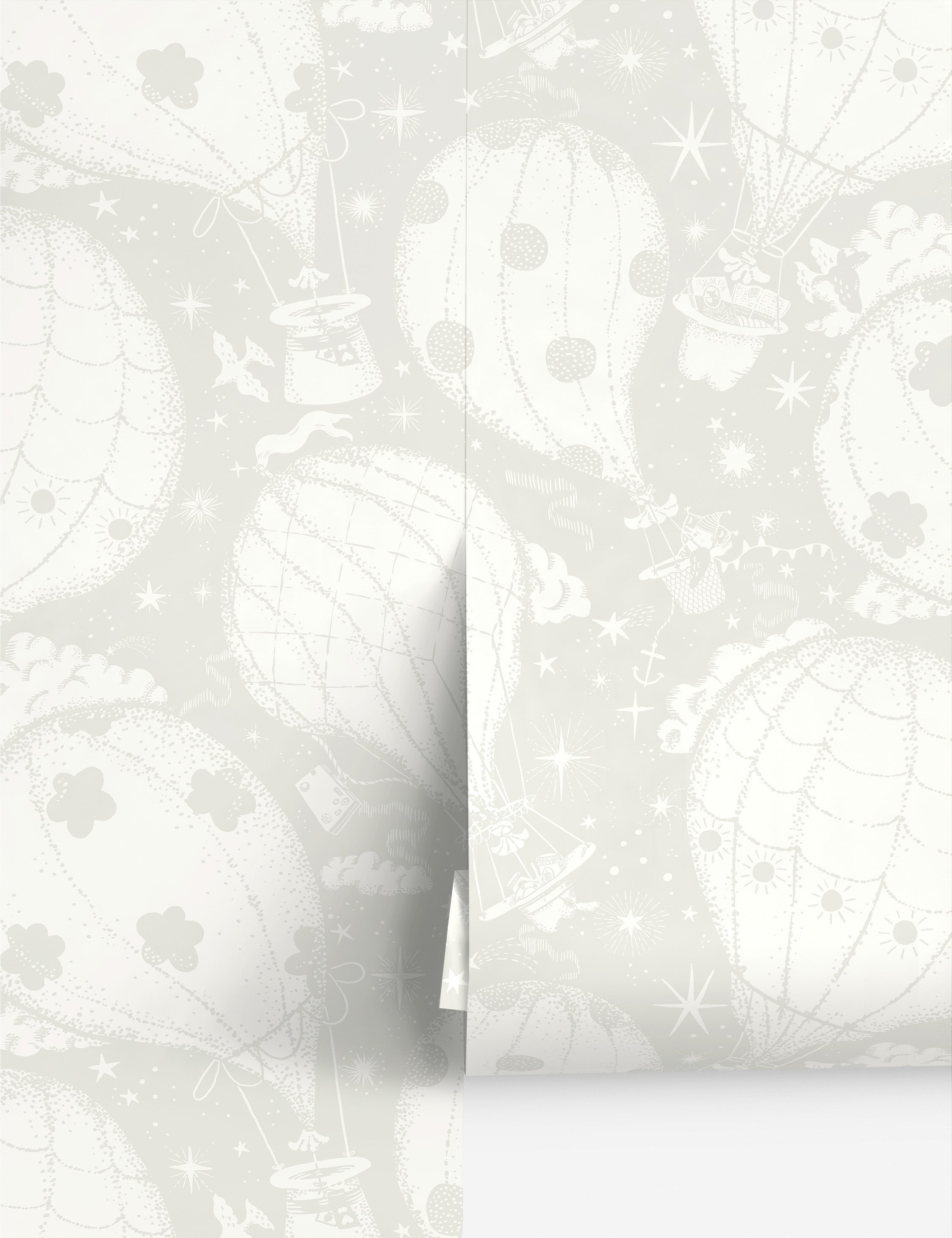 Lulu and Georgia Ballongerna Wallpaper by Lina Schnaufer