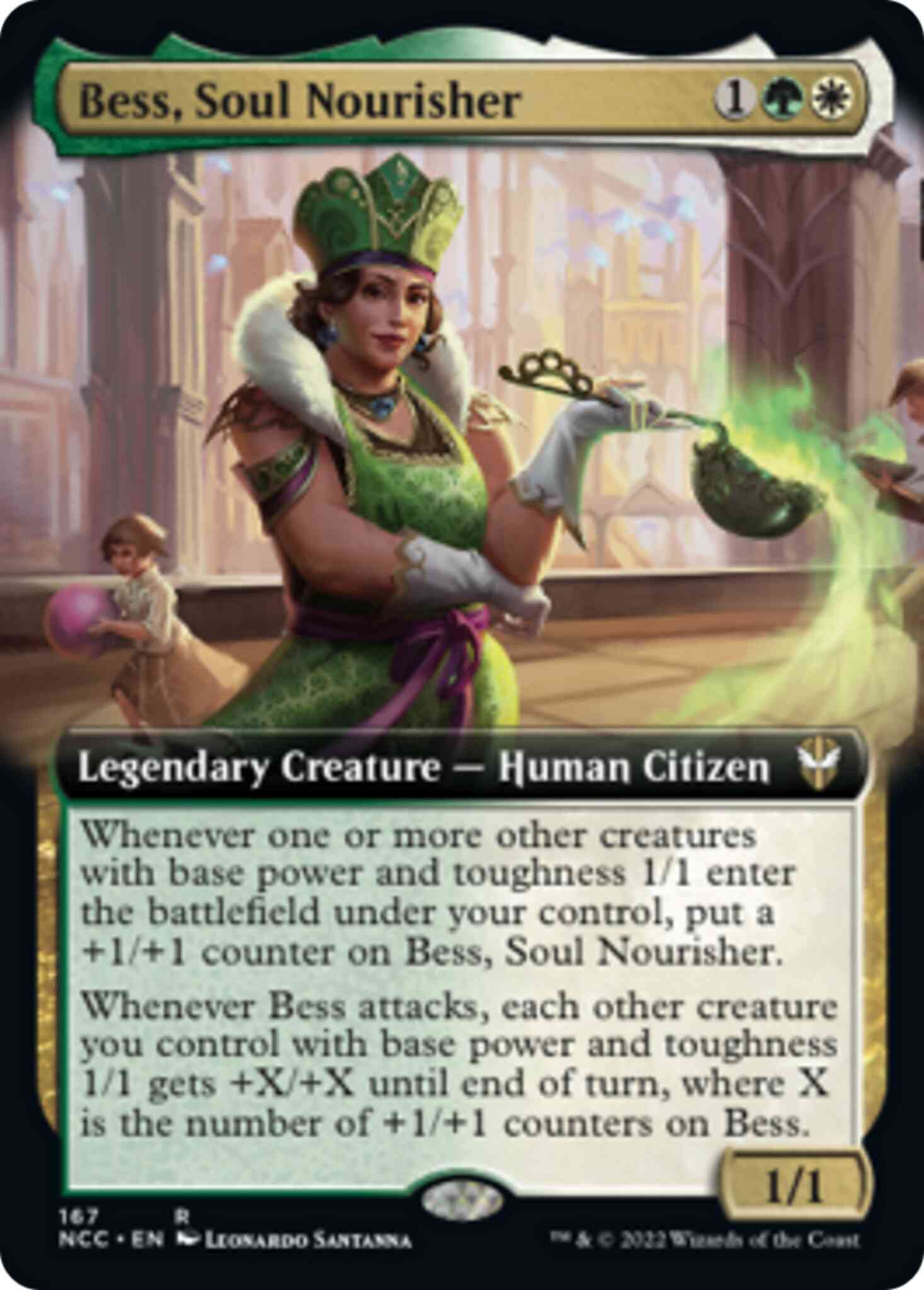 Bess soul nourisher – Magic Bess, Soul Nourisher [167] [Extended Art] [Streets of New Capenna: Commander] [Non-Foil]
