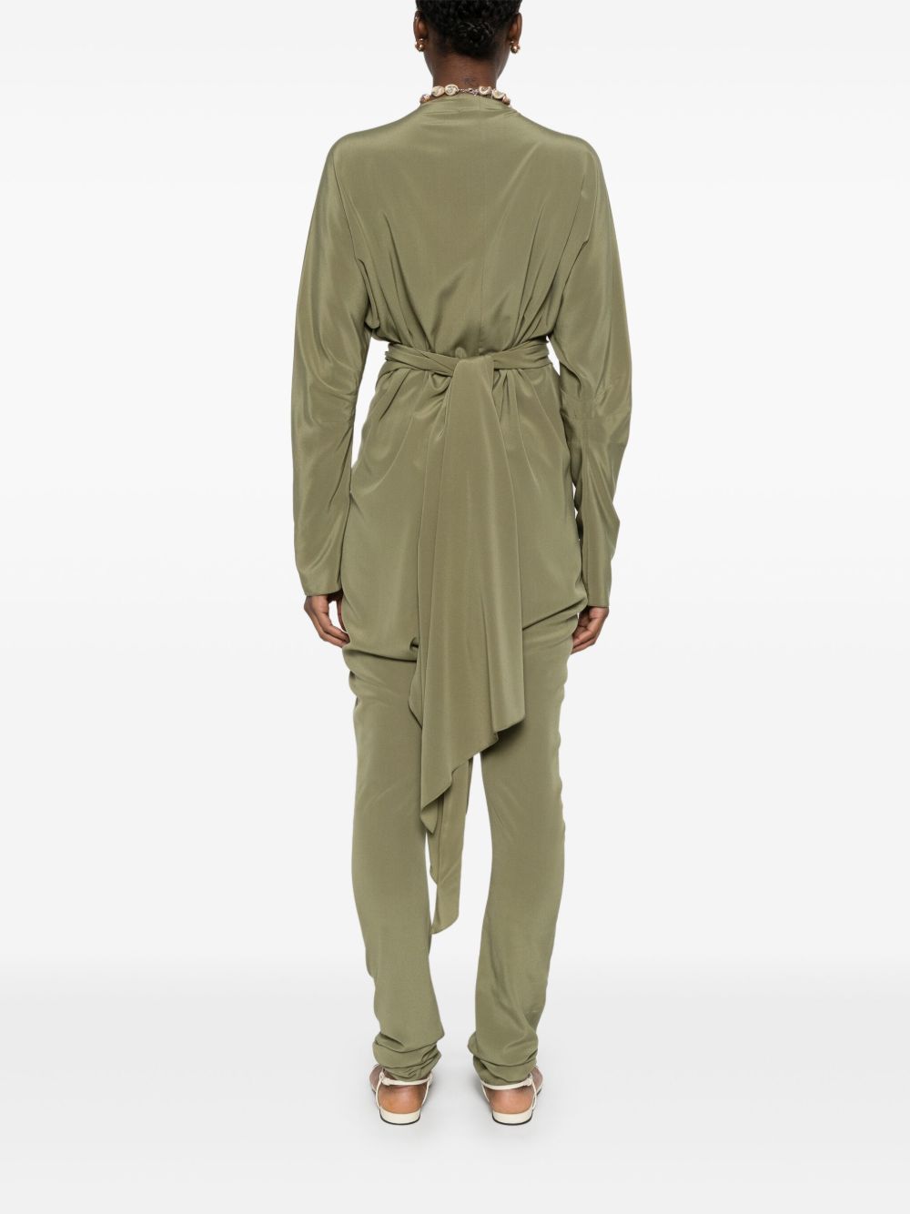 Cortana Cortana Serp Silk Jumpsuit – Silk 94%, Lycra 6% - view 4