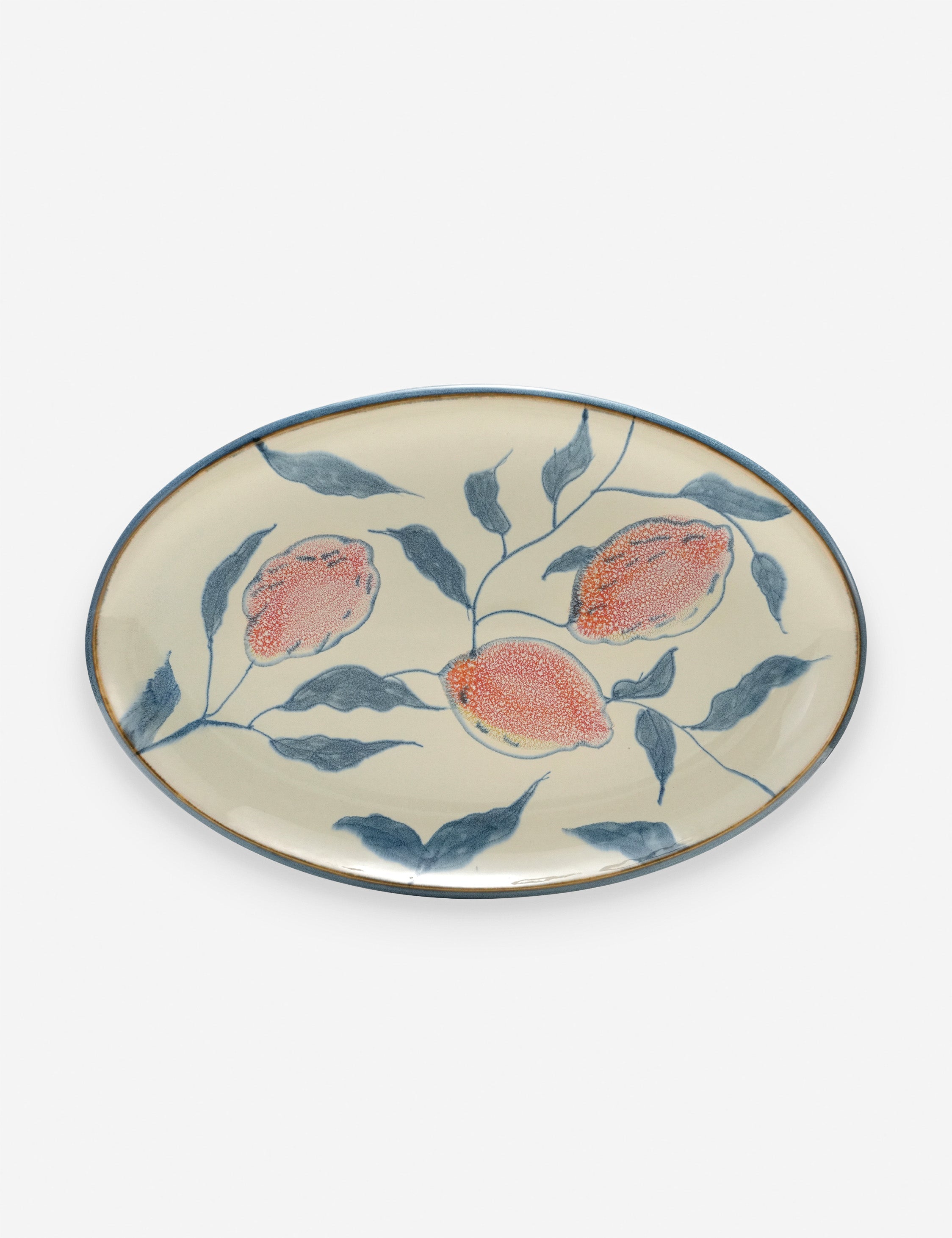 Lulu and Georgia De Hand-Painted Luca Platter