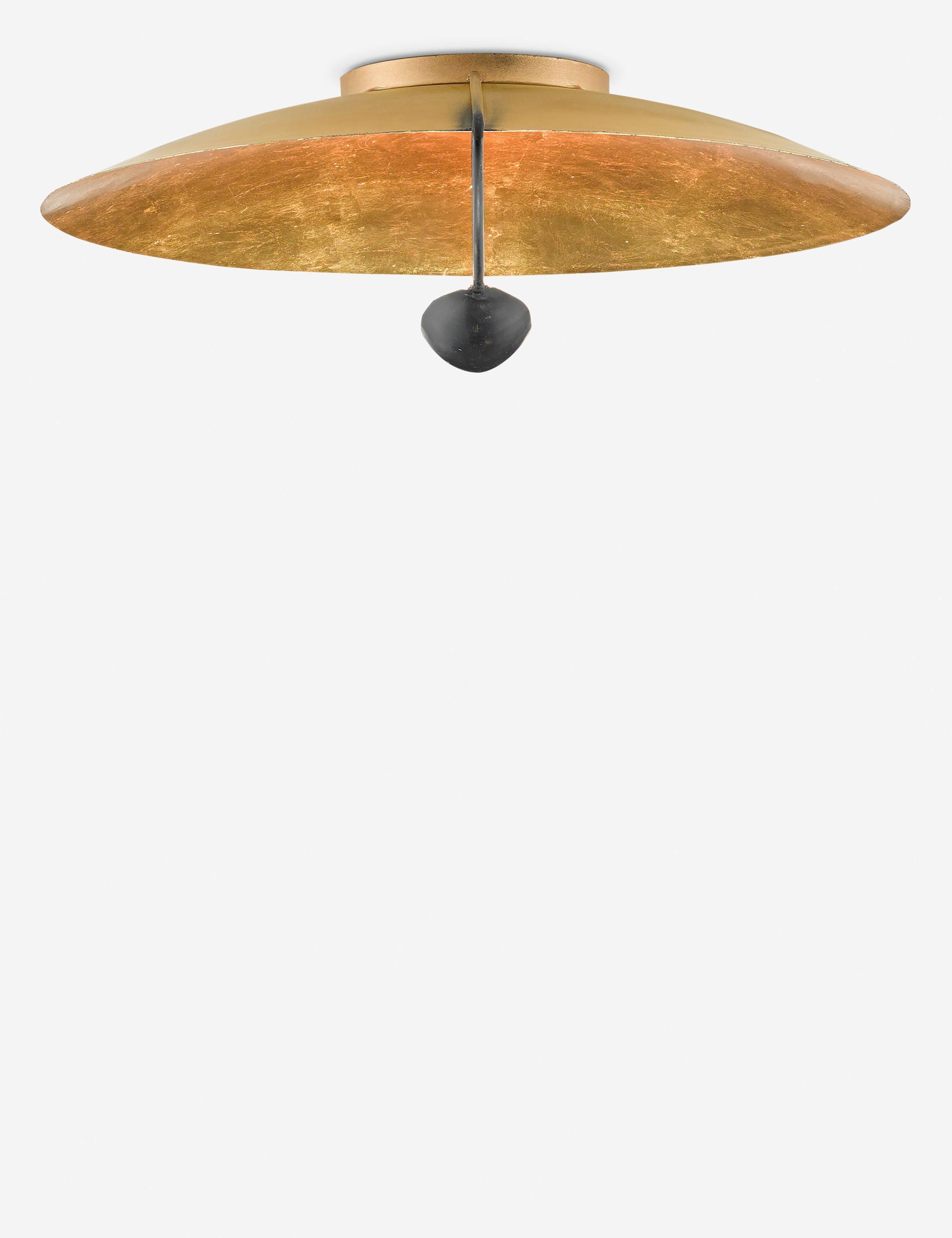 Lulu and Georgia Abel Flush Mount Light – Black - view 2