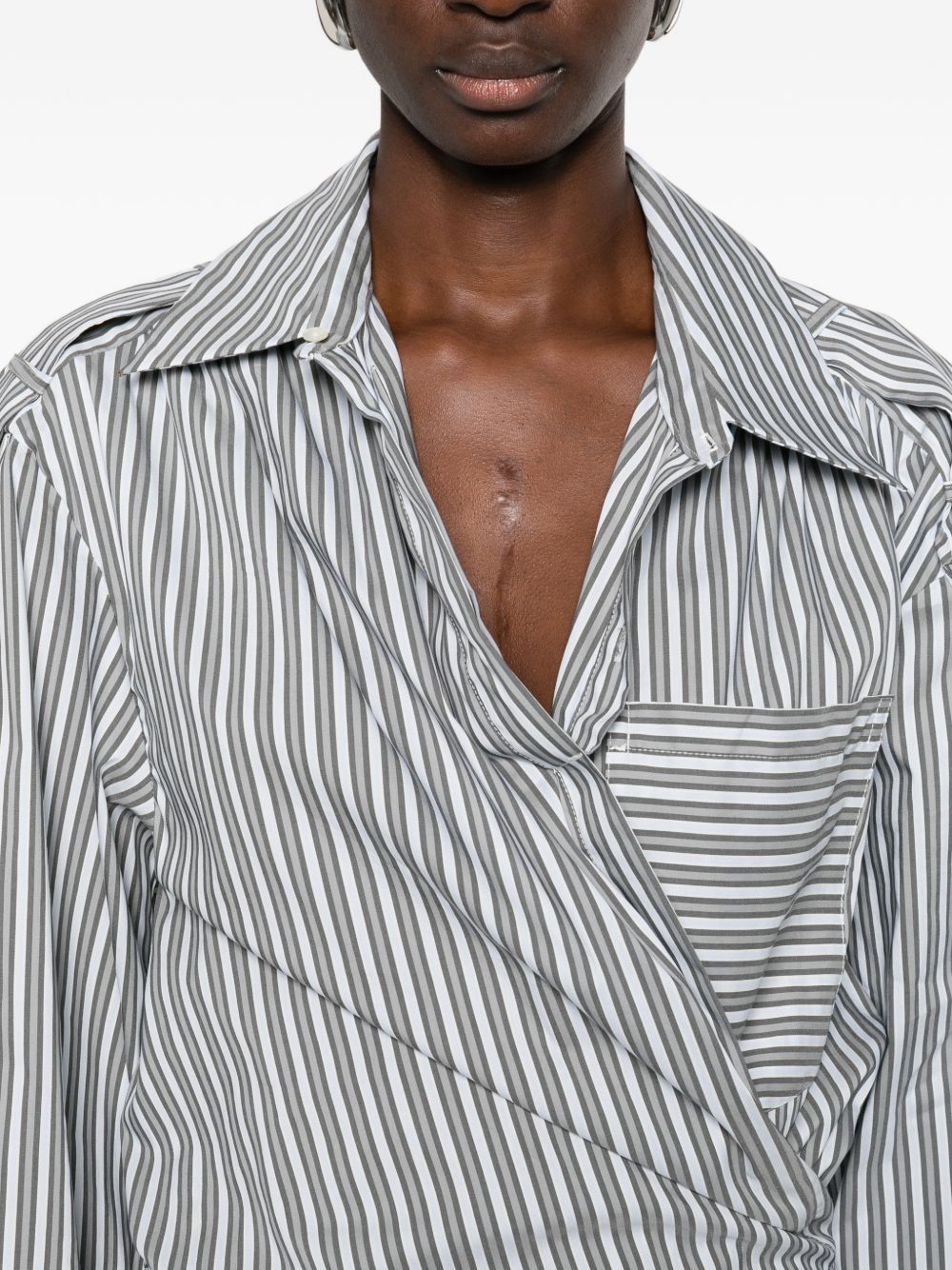 Iro Lazul striped cotton dress - view 5