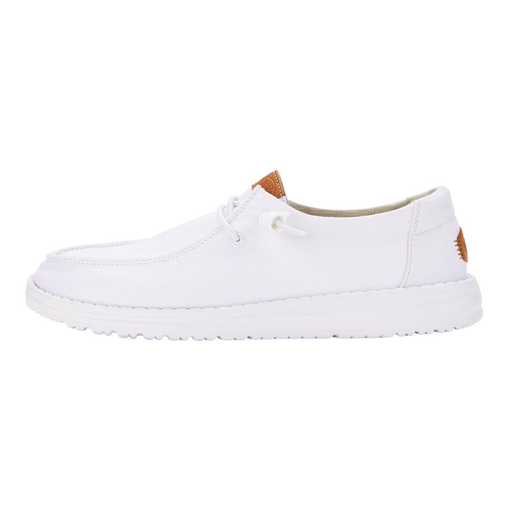 HEYDUDE shoes Wendy Stretch Canvas - White – Women's