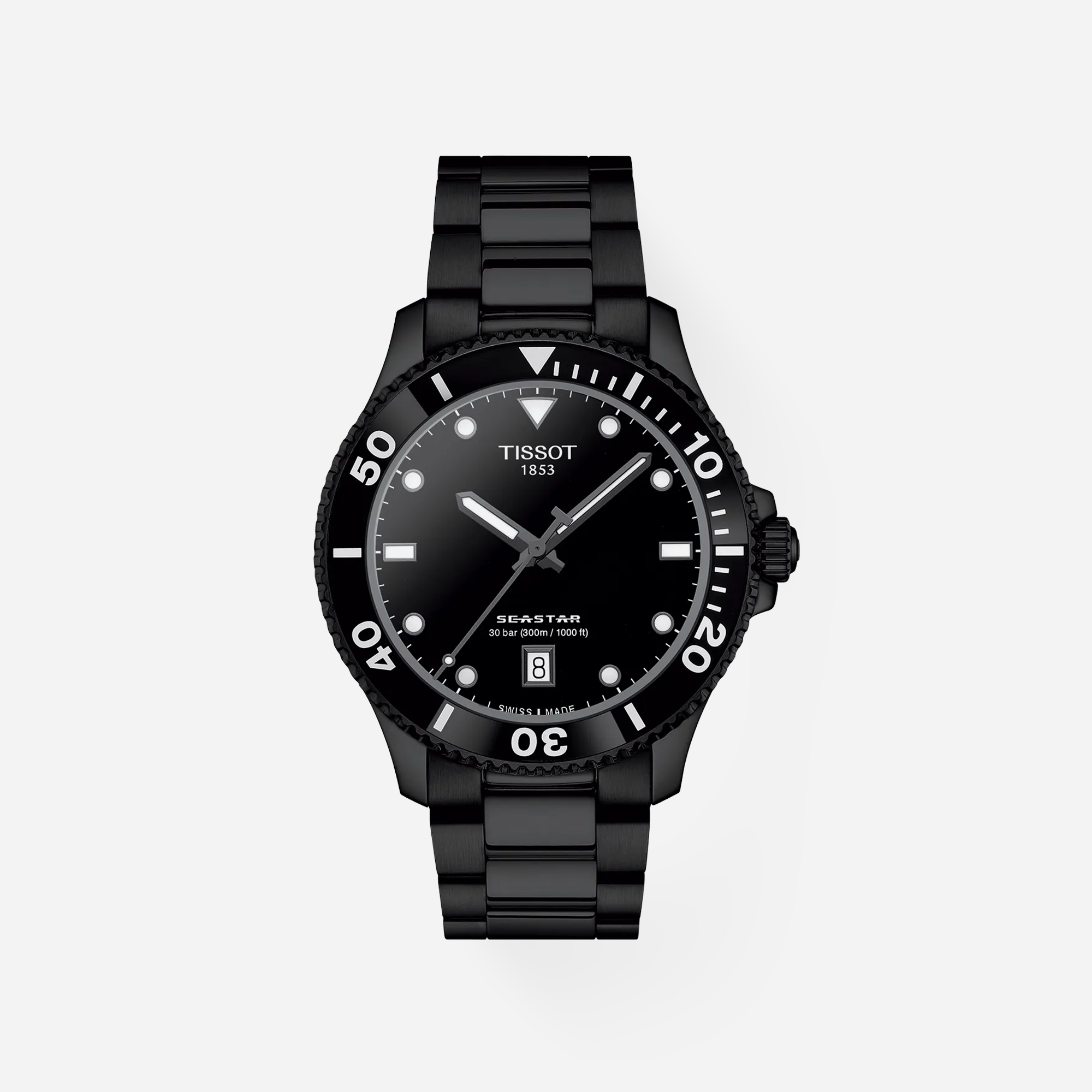 Tissot Seastar 1000 40mm All Black – Multi