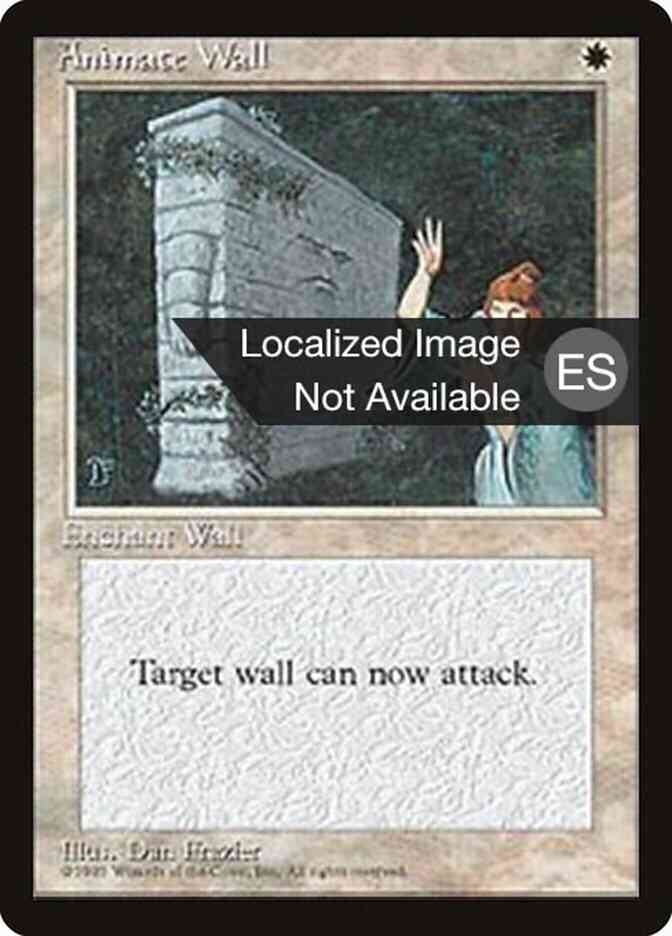 Spanish 4 fourth – Magic Animate Wall - Spanish [4] [Fourth Edition Black Border: Spanish] [Non-Foil]