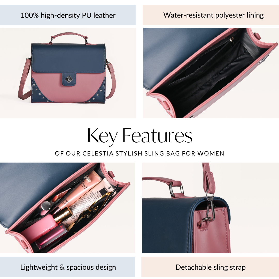 Nestasia Celestia Stylish Sling Bag For Women - view 4