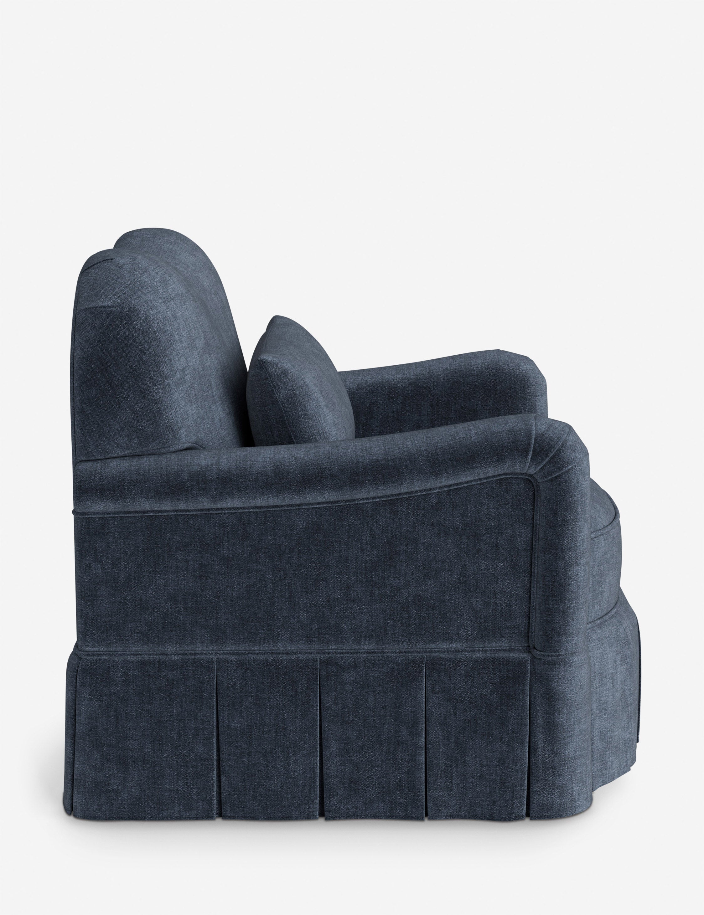 Lulu and Georgia Middleton Skirted Accent Chair by Ginny Macdonald - view 135