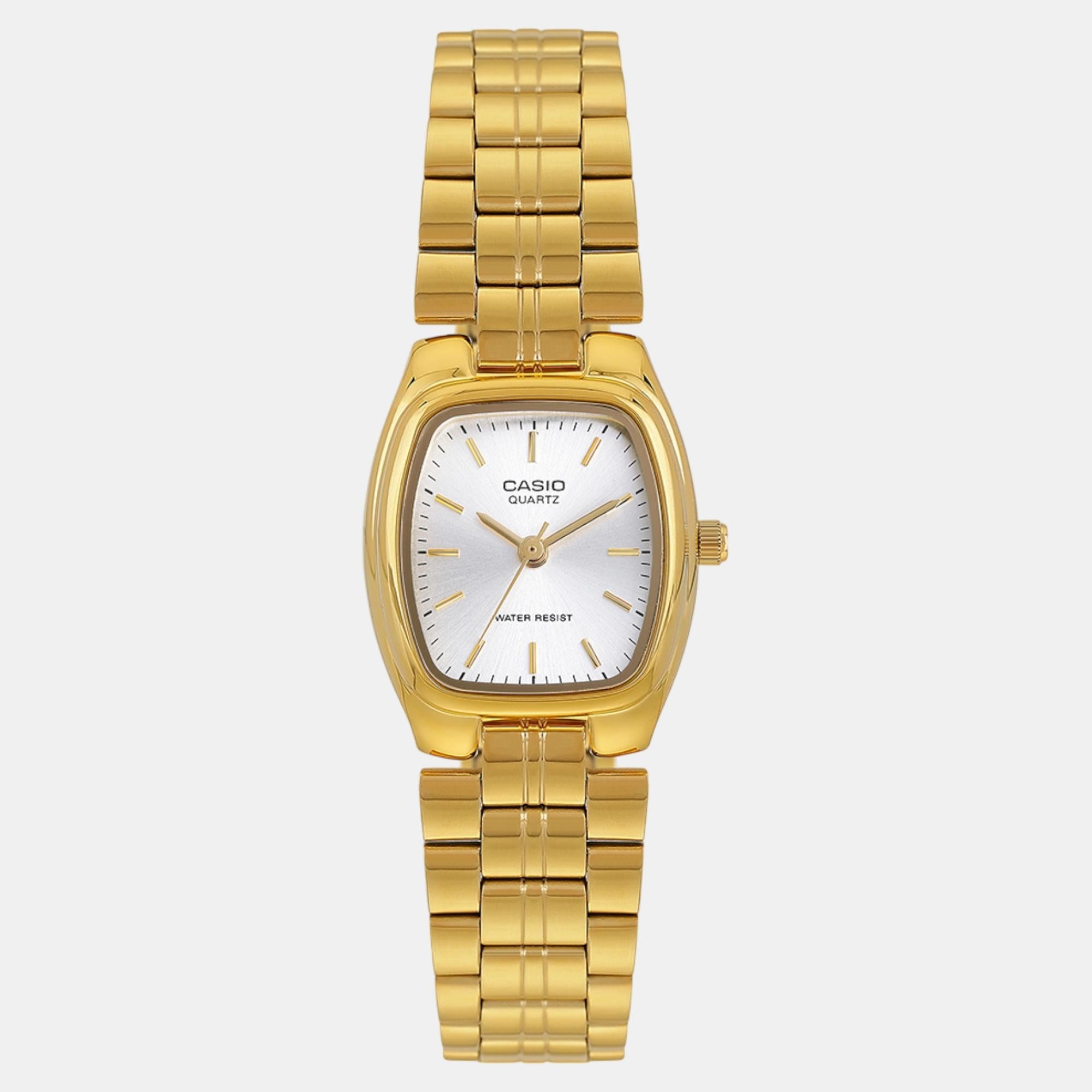 Casio Enticer Women Quartz Silver Dial Analog Stainless Steel Watch A2273