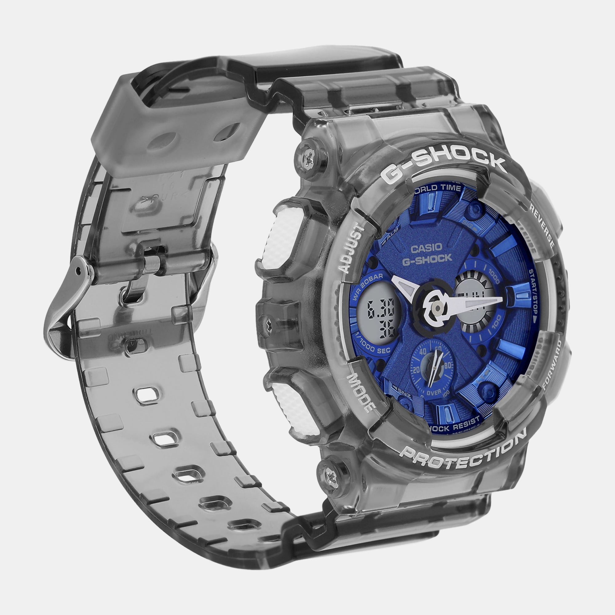 Casio G-Shock Women Quartz Blue Dial Analog-Digital Resin Watch G1379 - view 3