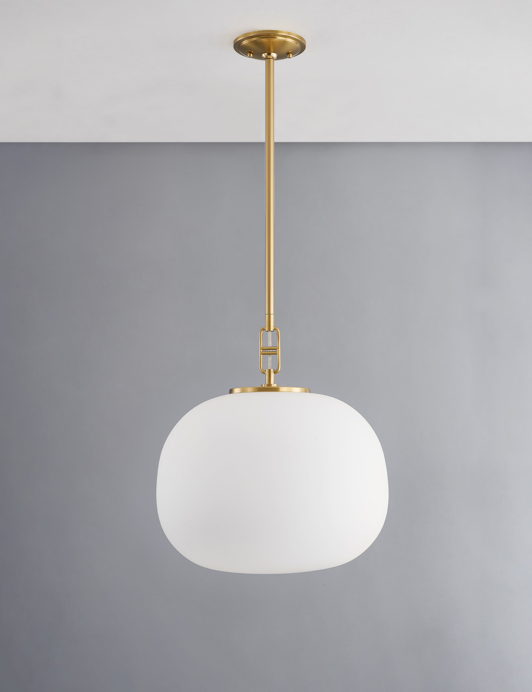Lulu and Georgia Phuong Pendant Light – Aged Brass - view 2