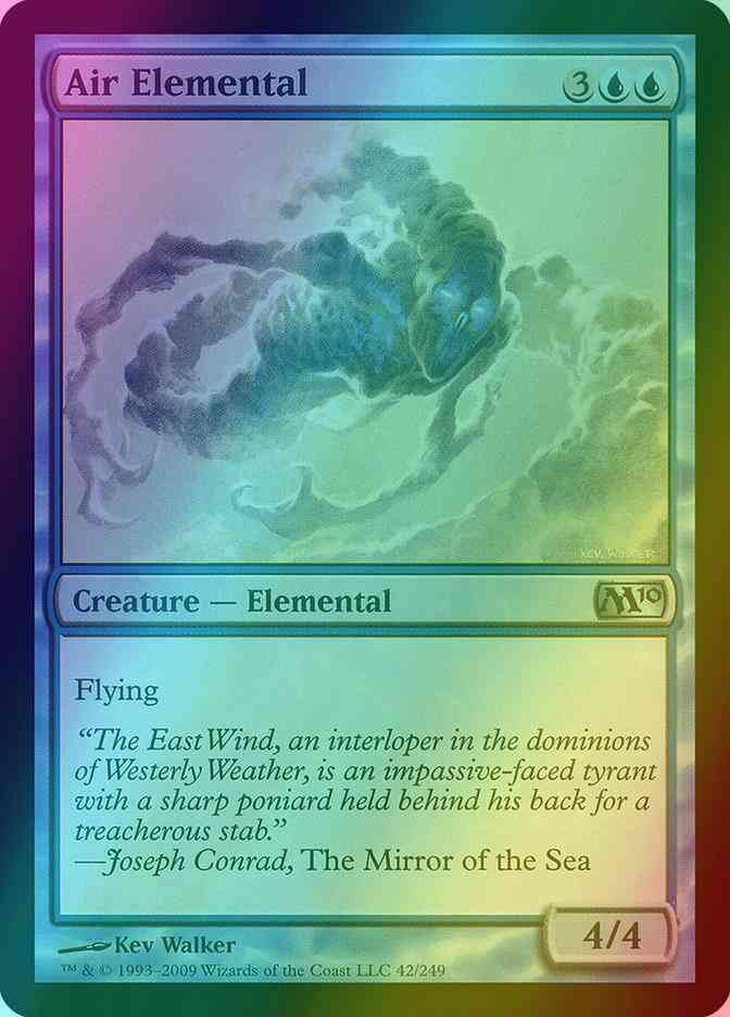 Elemental 42 magic – Air Elemental [42] [Magic 2010] [Foil]