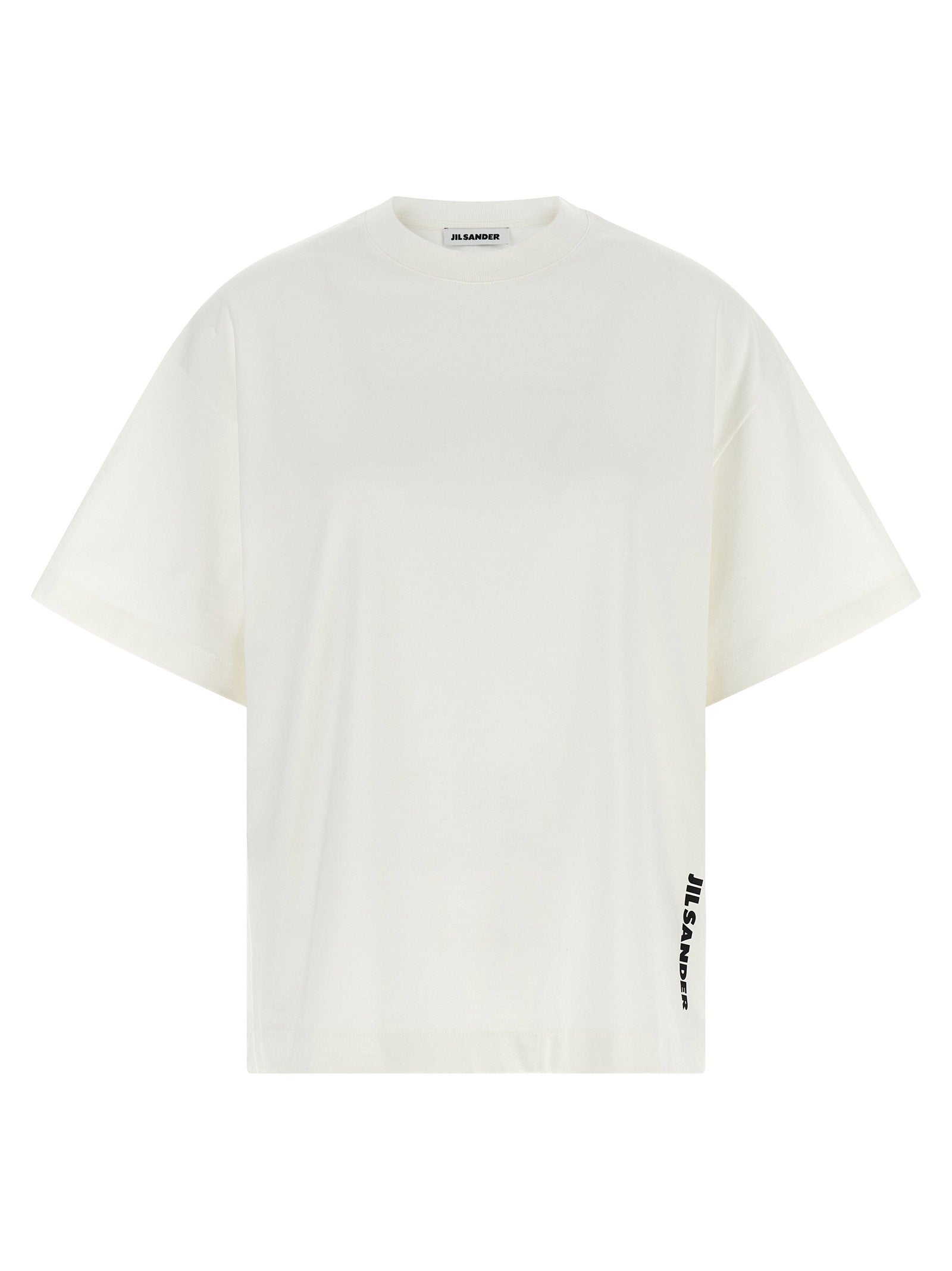 Jil Sander Logo T-shirt – 100% cotton