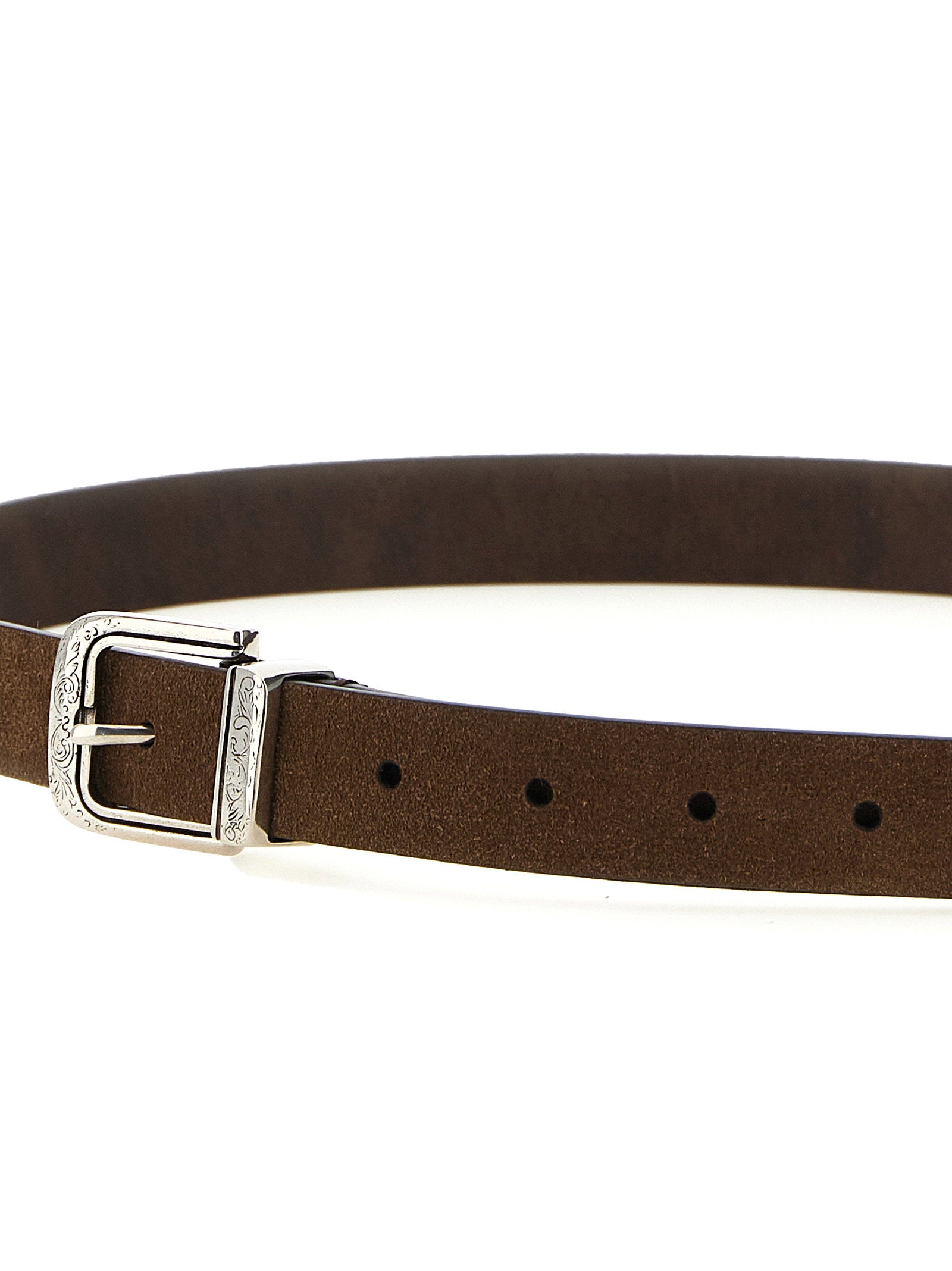 Brunello Cucinelli Inverted Leather Belt - view 3