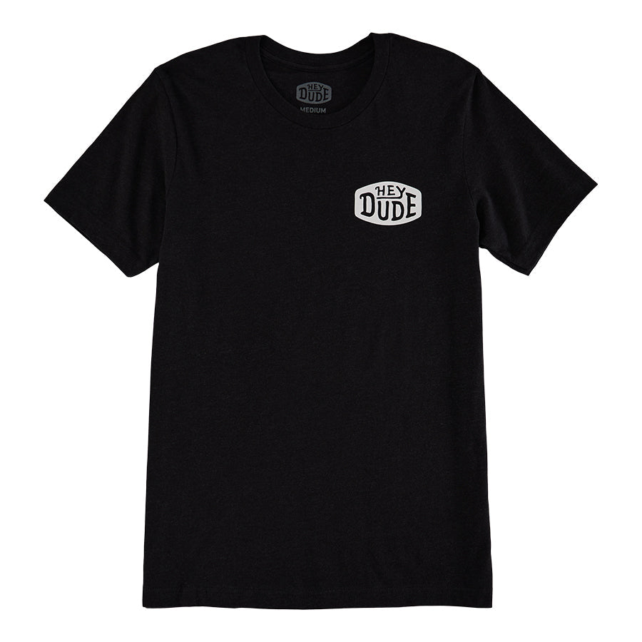 HEYDUDE shoes HEYDUDE Buckle Tee - Black – Women's