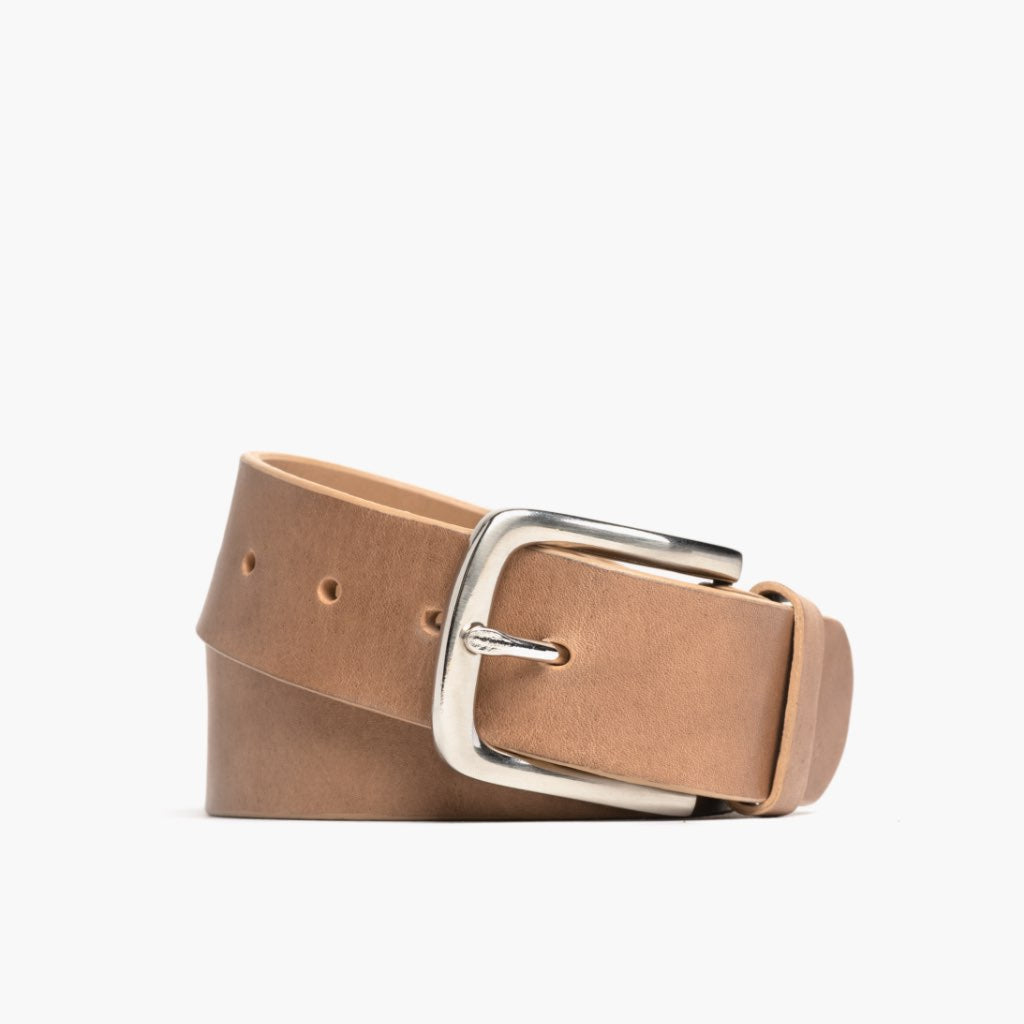Thursday Boots - Accessories (WH) Men's Legacy Heritage Belt | Natural Vachetta
