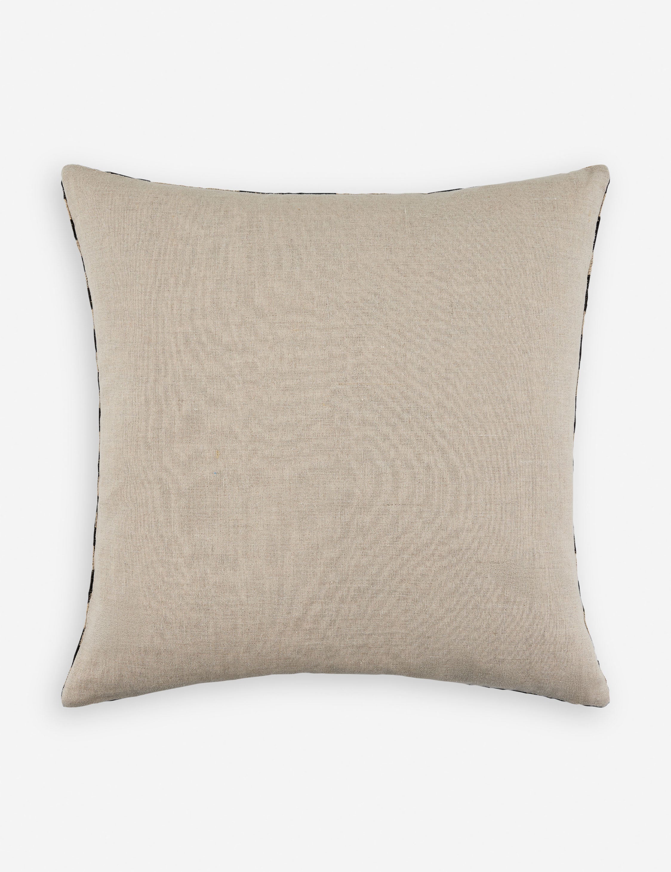 Lulu and Georgia Narin Pillow – Charcoal and Ebony - view 2