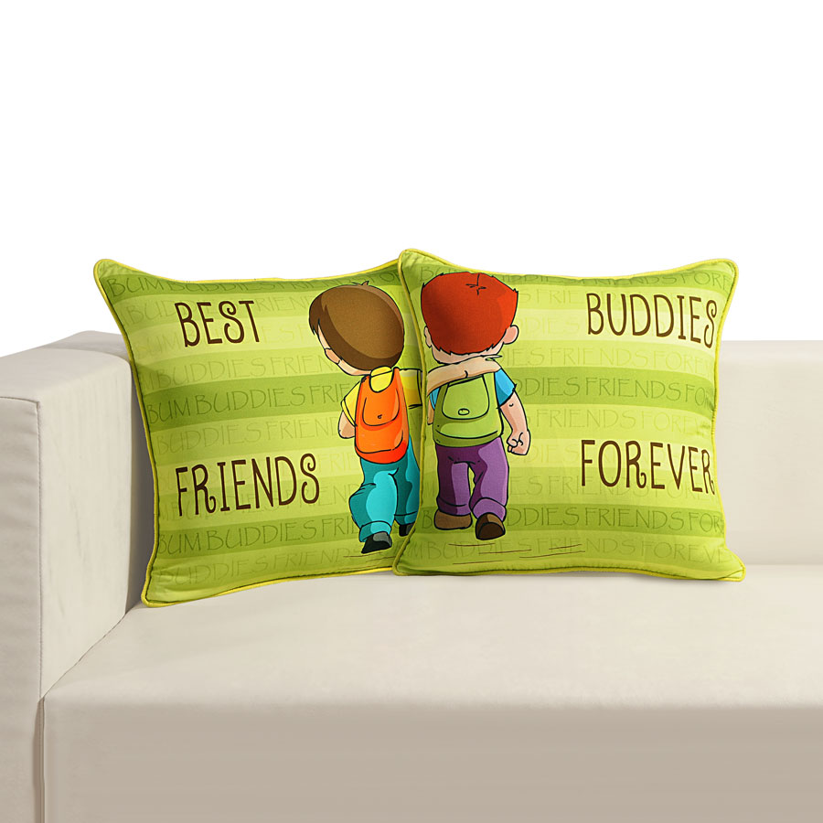 Swayam India Best Buddies Cushion Covers-kcc- 208 - view 2