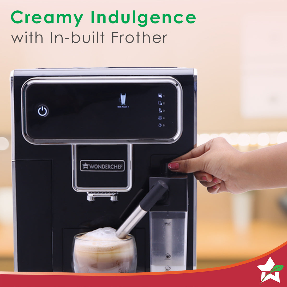 Wonderchef Renewed Regenta Fully Automatic Coffee Machine - view 5