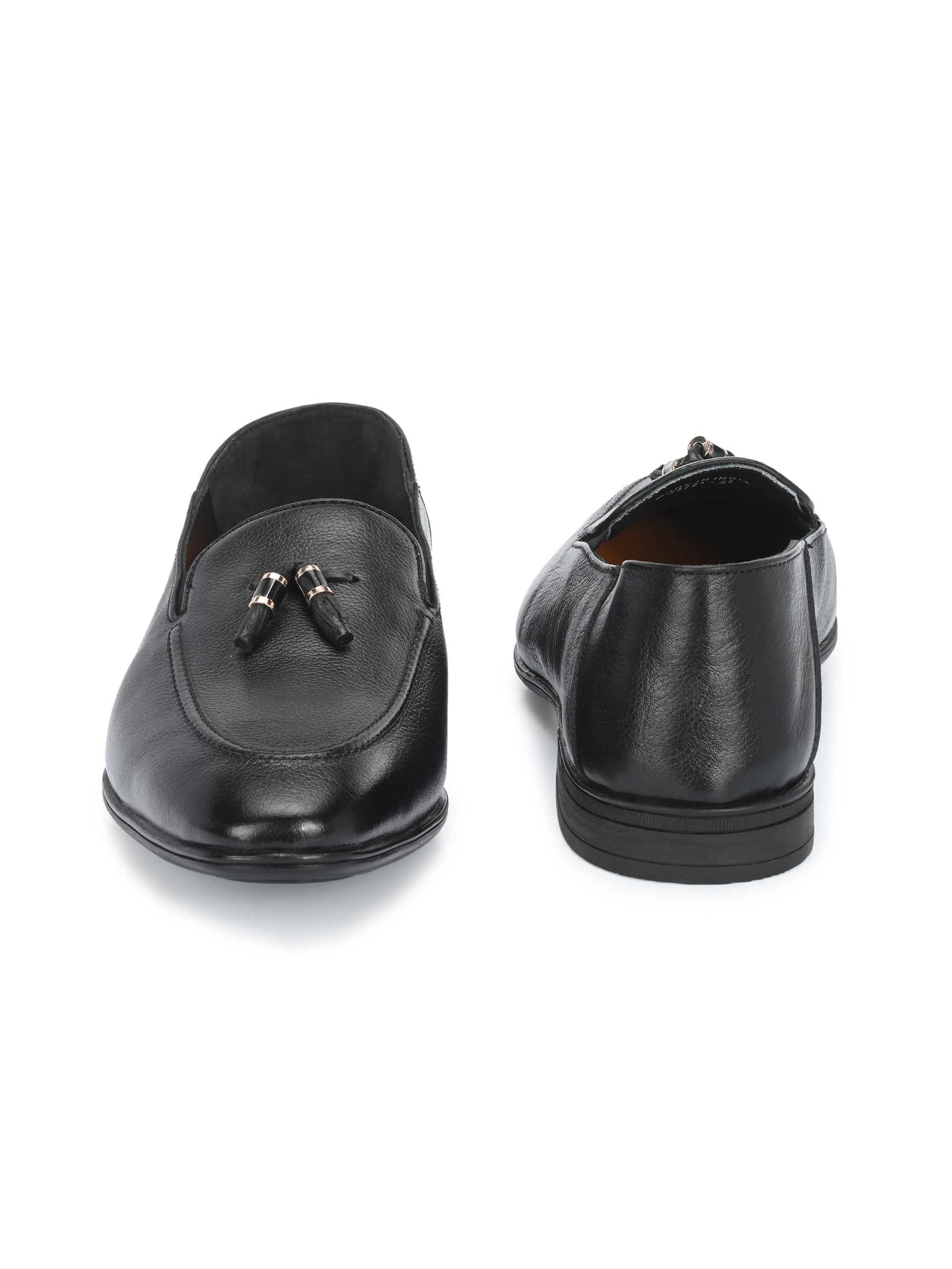Egoss Shoes Egoss Gold Tassel Loafers for Men - view 8