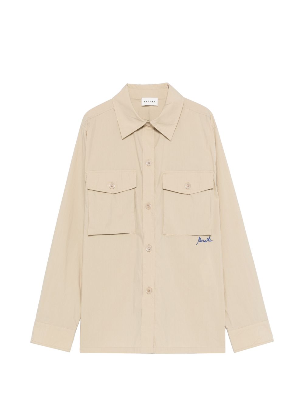 Parosh P.A.R.O.S.H. Nylon and cotton shirt – Polyamide 70% Cotton 30%