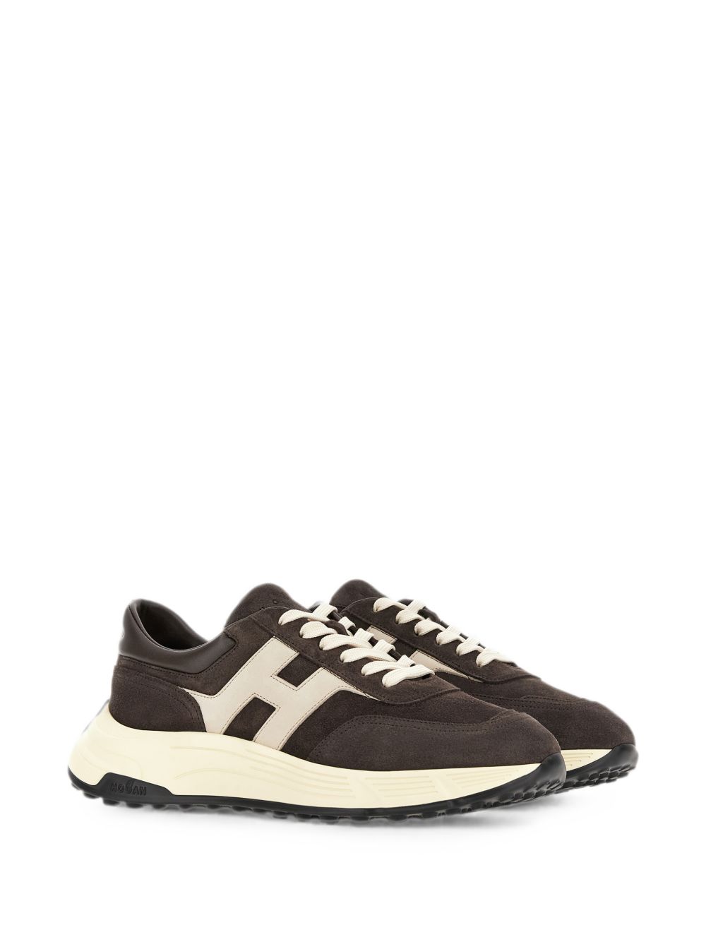 HOGAN Sneakers BROWN – Calf Leather 100% - view 2