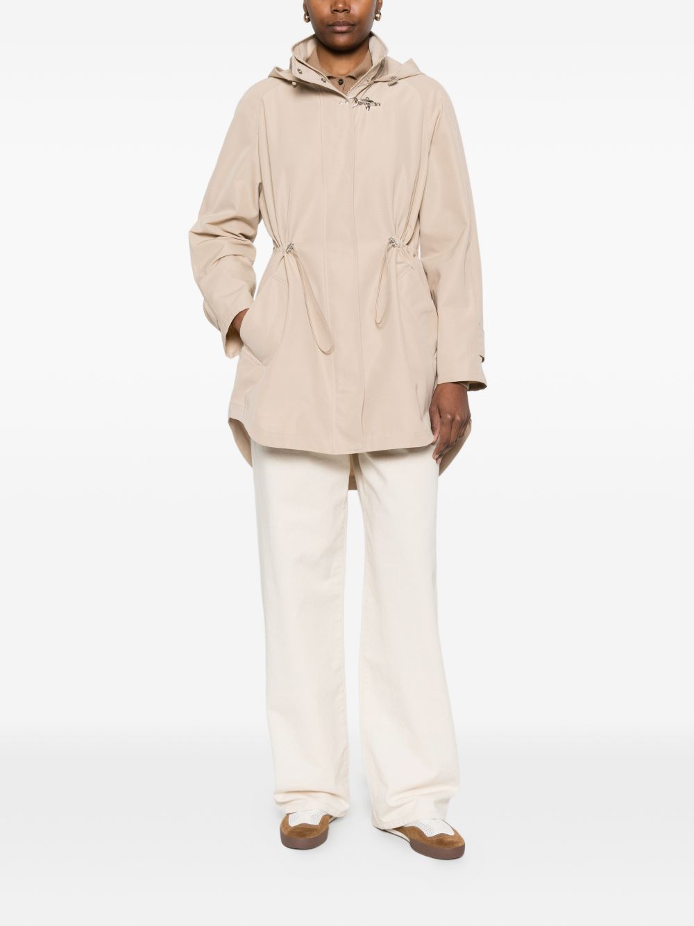 Fay Midi parka coat – Polyester 50% Cotton 50% - view 3