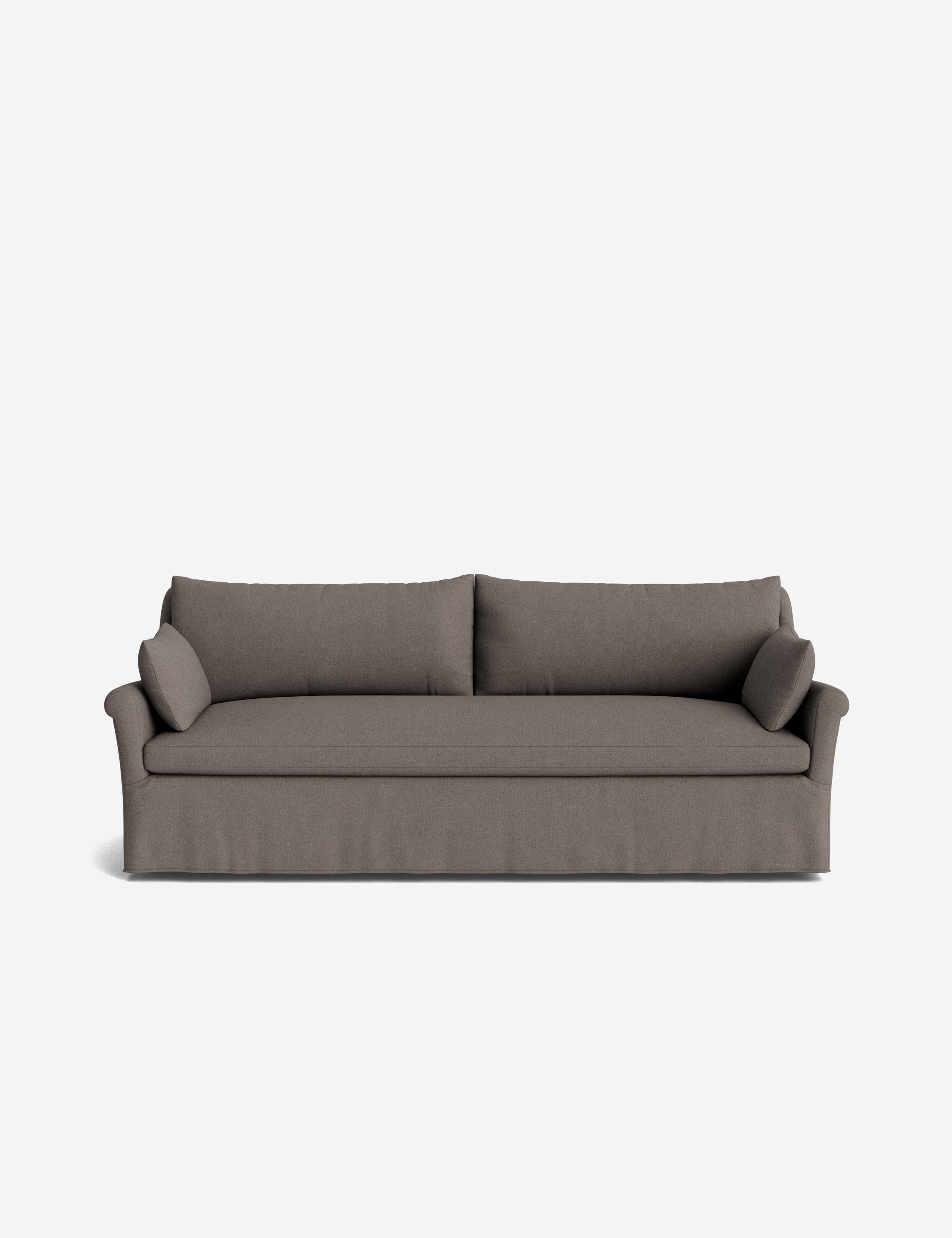 Lulu and Georgia Portola Rolled Arm Slipcover Sofa - view 167