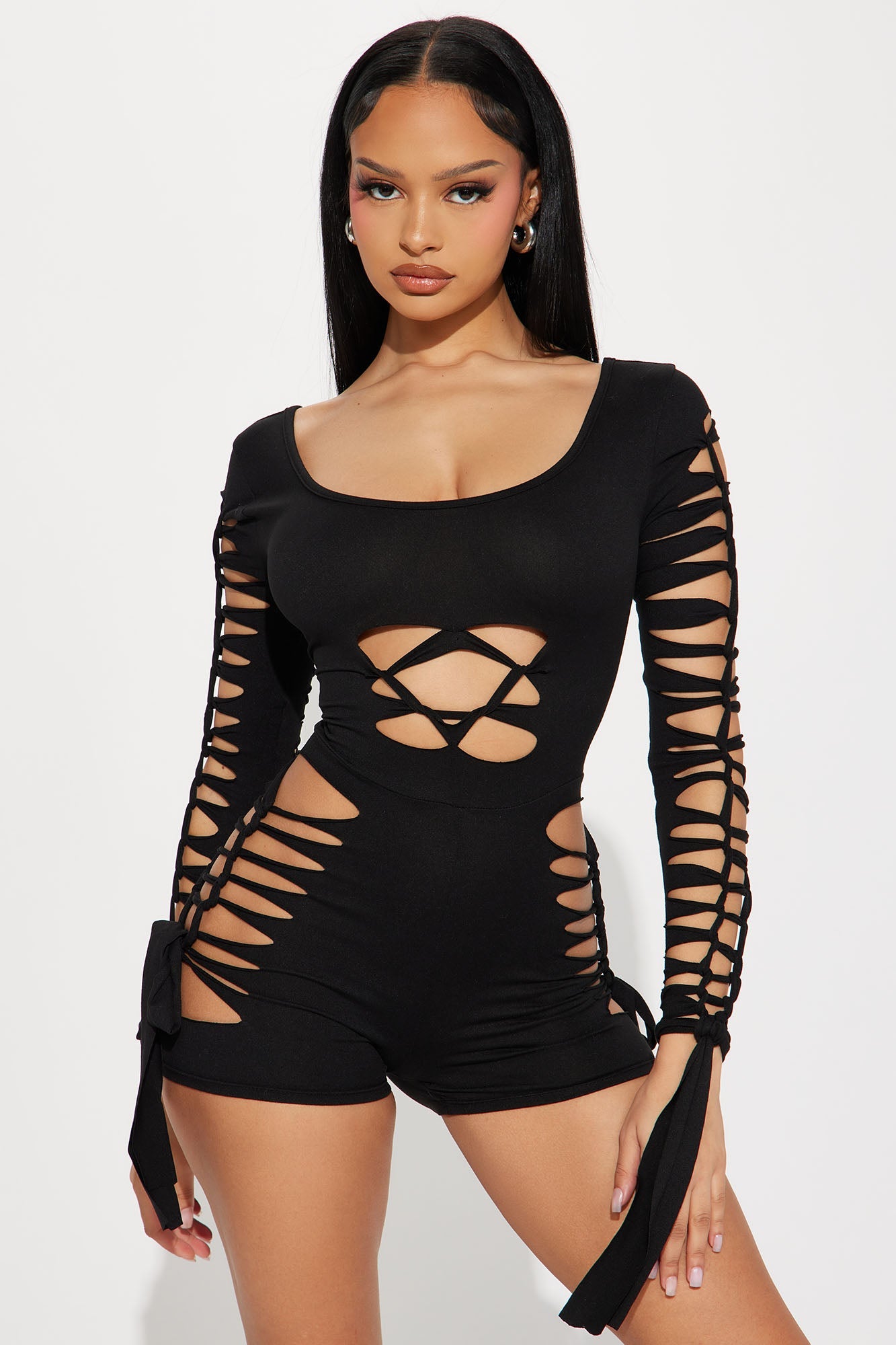 BlackTree New Romper - Black - view 2