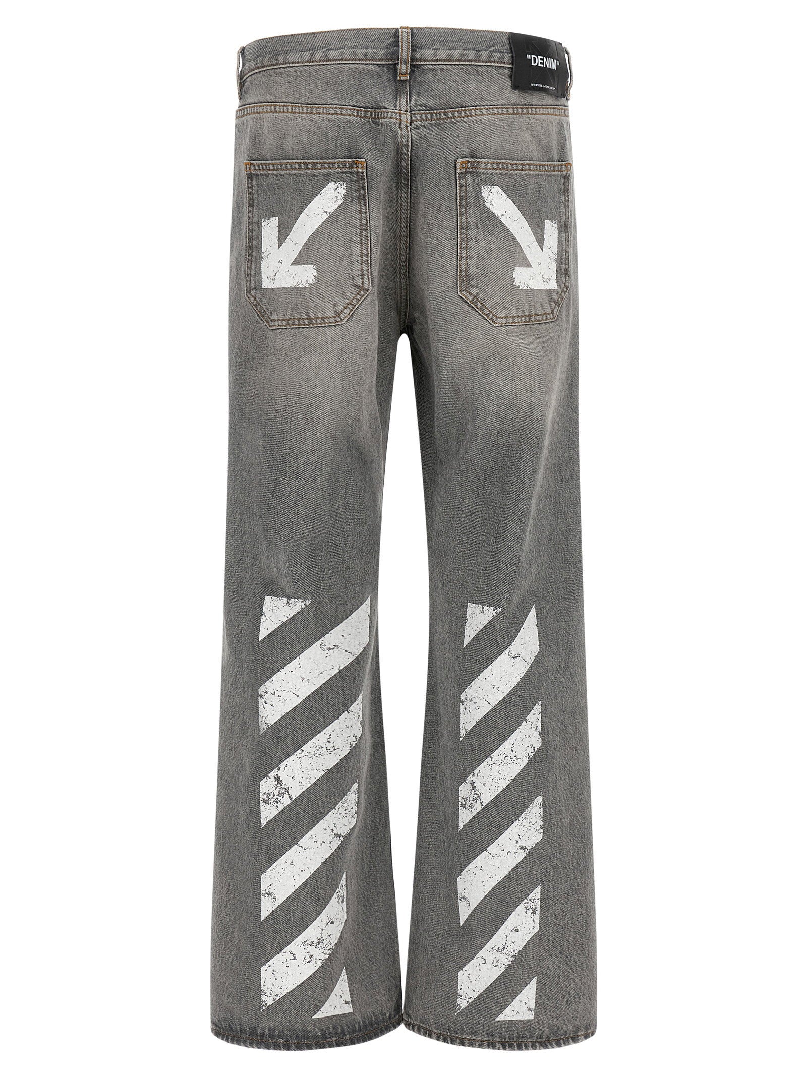 Off White Half Arrow Diag Slim Jeans – 100% cotton - view 2