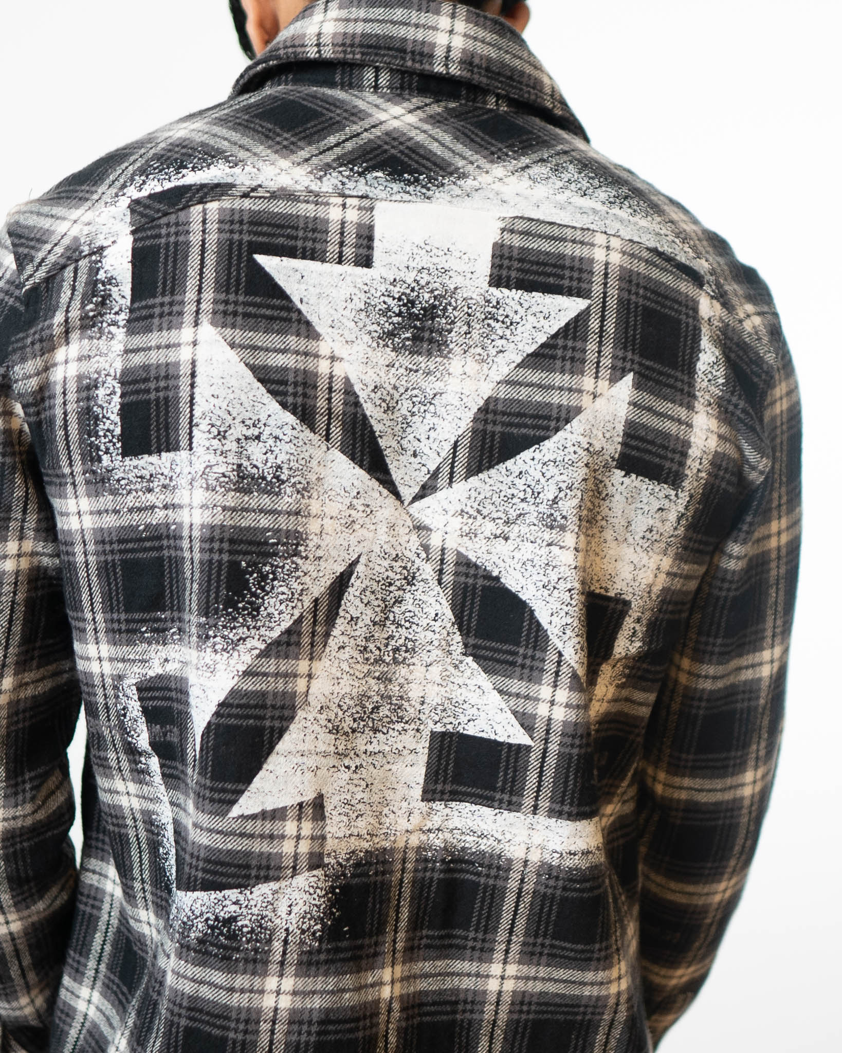 Off-White Flannel Check Shirt - view 4