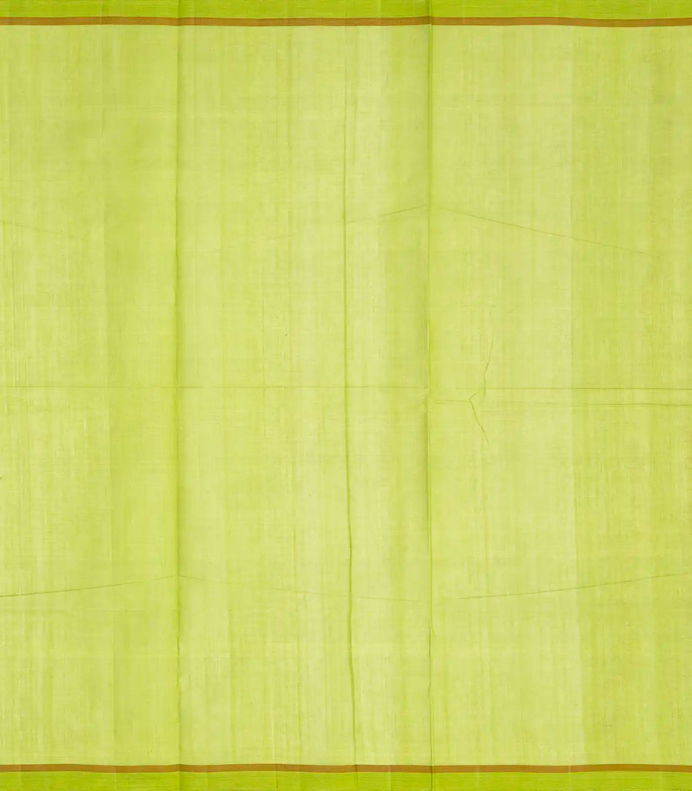 RmKV Pista Green Handloom Village Cotton Saree With Flower Motifs-Pista Green - view 4