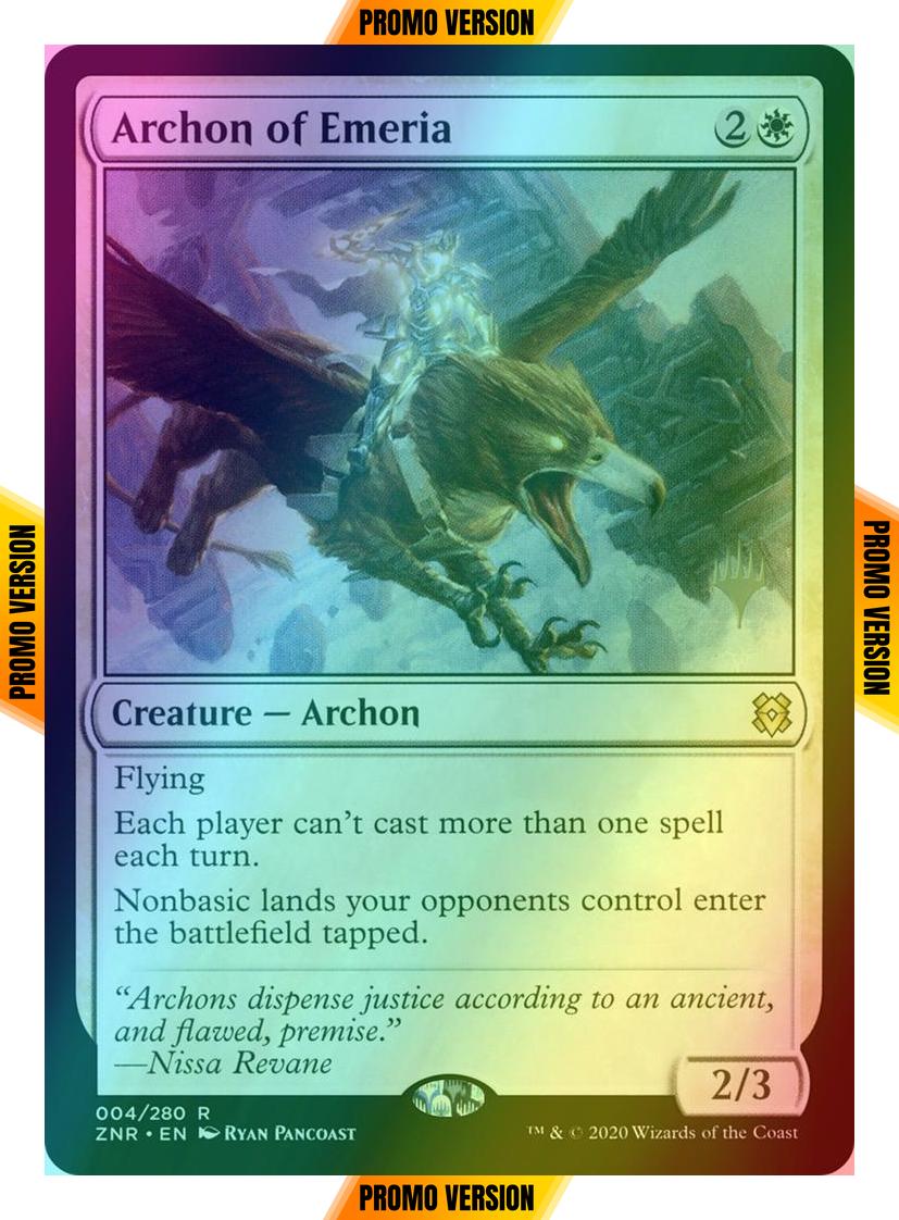 Magic Archon of Emeria [Promo Pack] [4p] [Zendikar Rising Promos] [Foil]