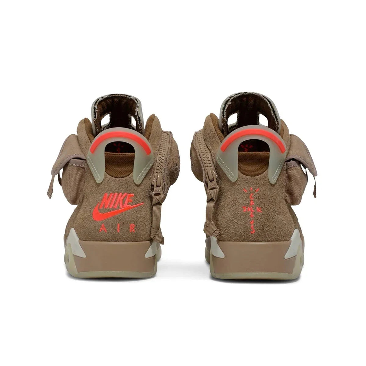 Cop Underdog Air Jordan 6 X Travis Scott ‘Khakhi’ - view 2