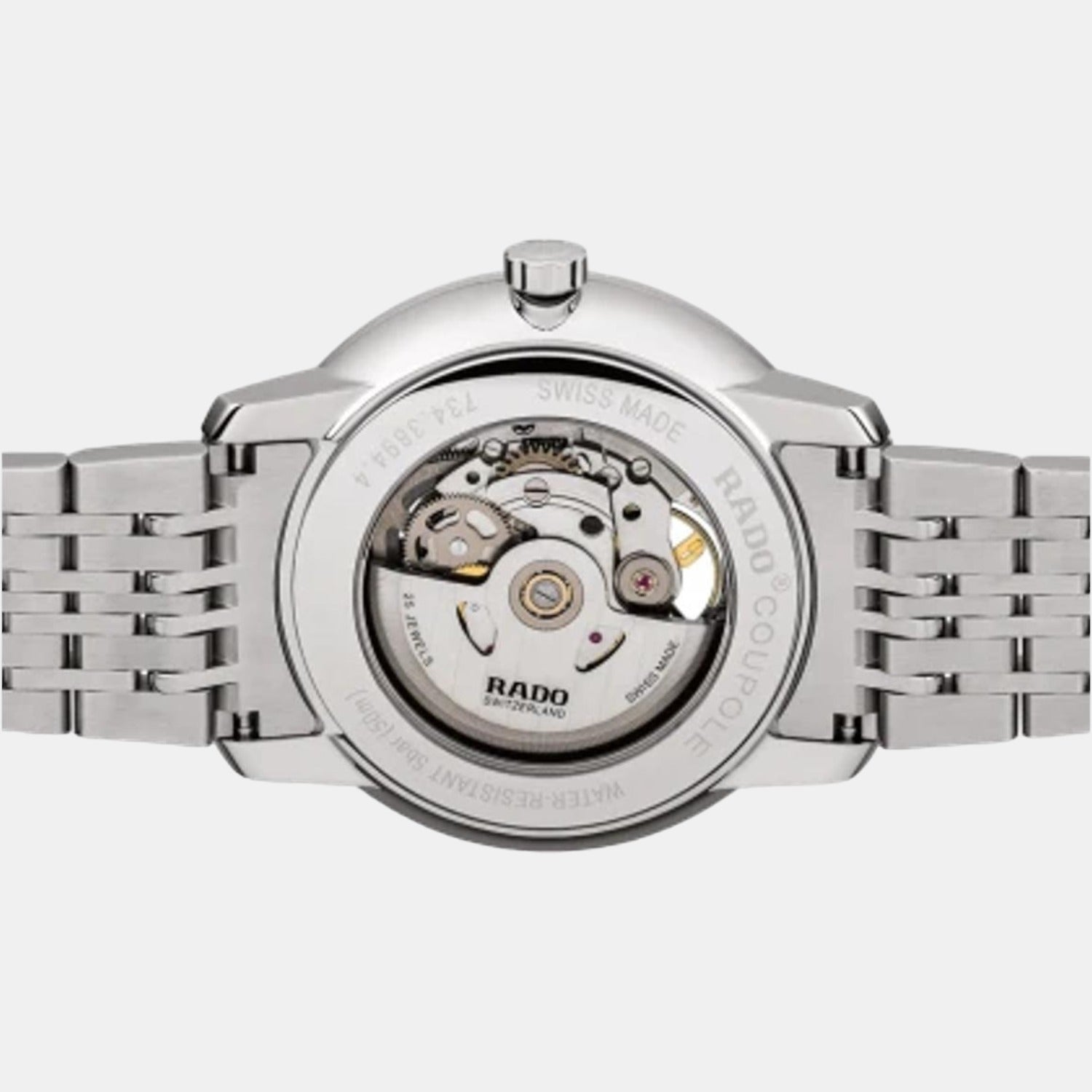 Rado Coupole Women Quartz Blue Dial Analog Stainless Steel Watch R22894203 - view 3