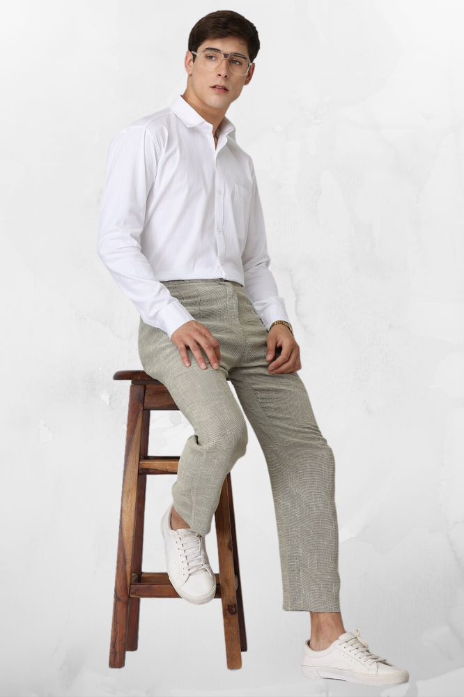 BlackTree Solid Cotton Shirt for Man (White) - view 2