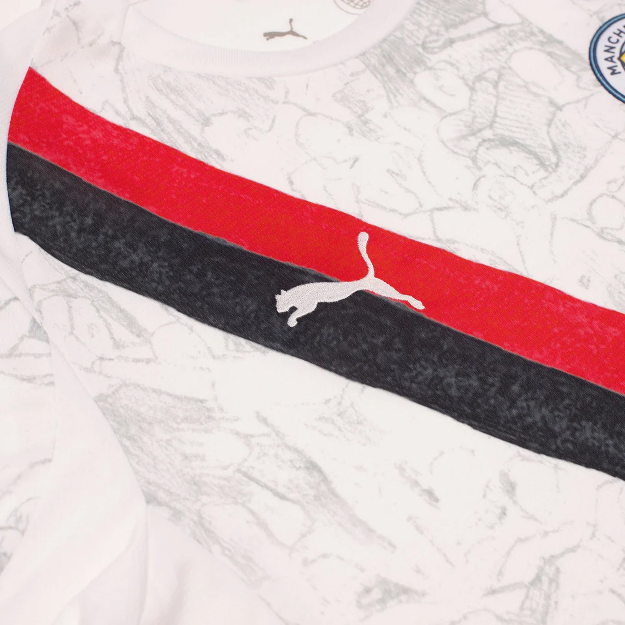 PUMA | KIDSUPER x MANCHESTER CITY JERSEY { PUMA WHITE-BLACK - view 5