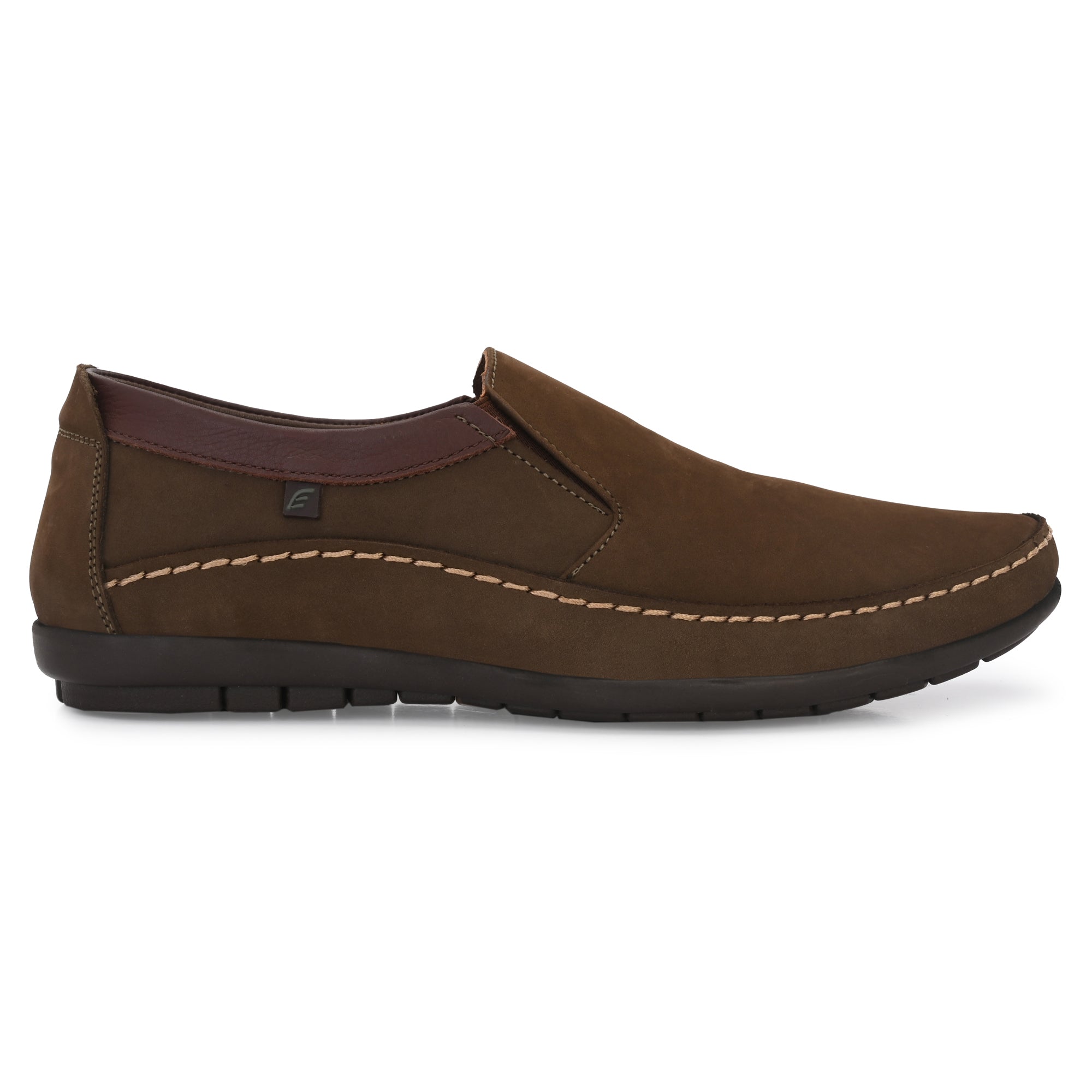 egoss-shoes Egoss Leather Casual Slip On Shoes For Men