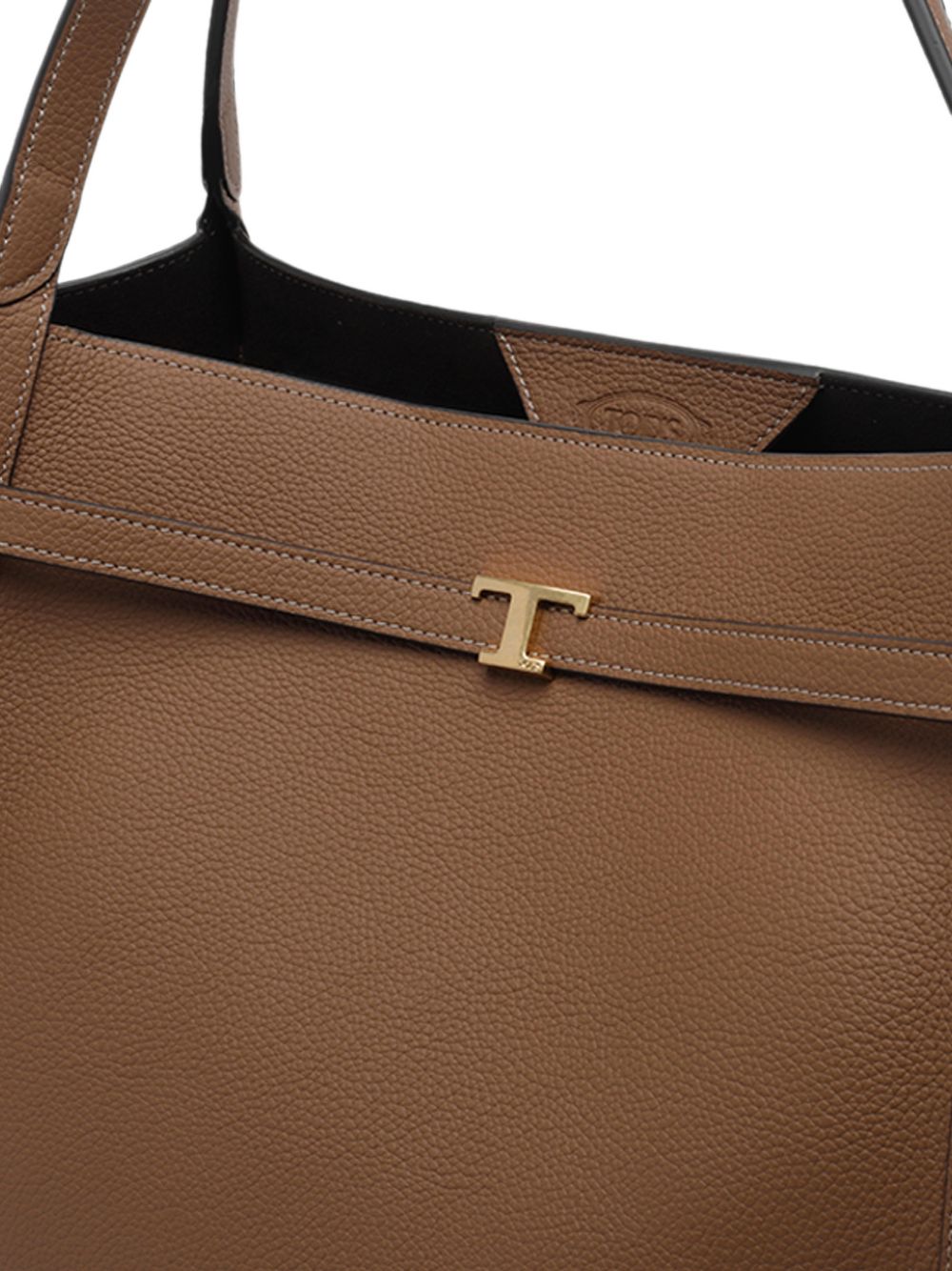Tod's T Timeless Medium Tote Bag – CALFSKIN 100% - view 4