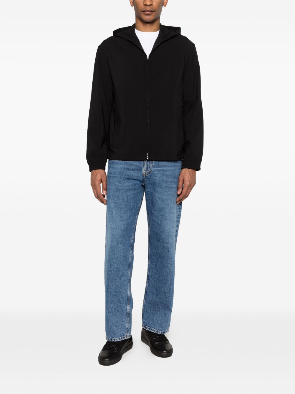 Emporio Armani Hooded blouson jacket – 100% Polyester - view 2