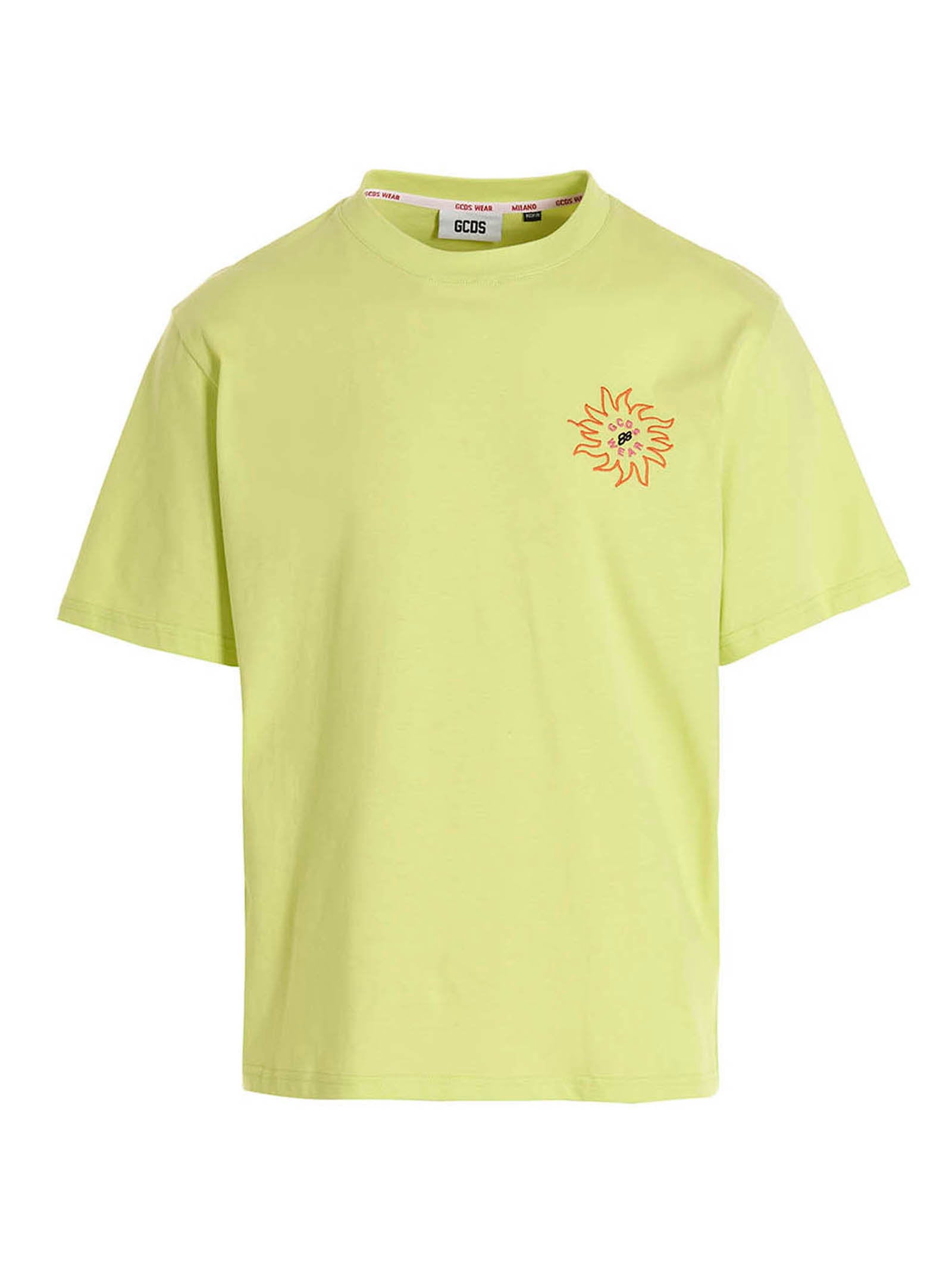 Gcds T-shirt Surfing Weirdo – 100% cotton