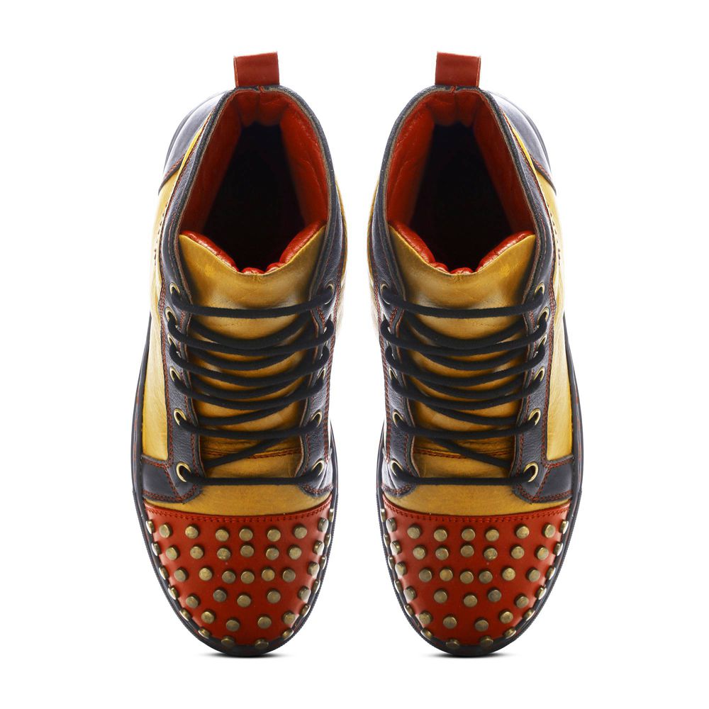 Banjaaran India Core High_Tops for Women – Mustard (discontinued) - view 2