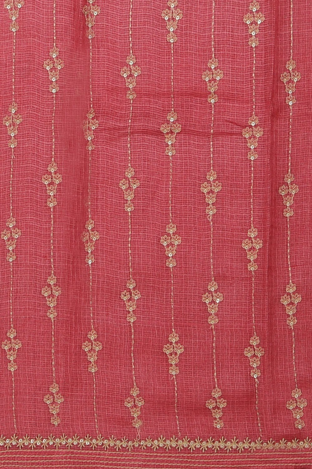 Kalanjali Gorgeous Kota Unstitched Suit With Dupatta (3 Pcs Set) - view 3