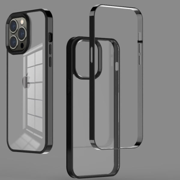 Apple Square Plating Frame Clear Case - iPhone - view 6