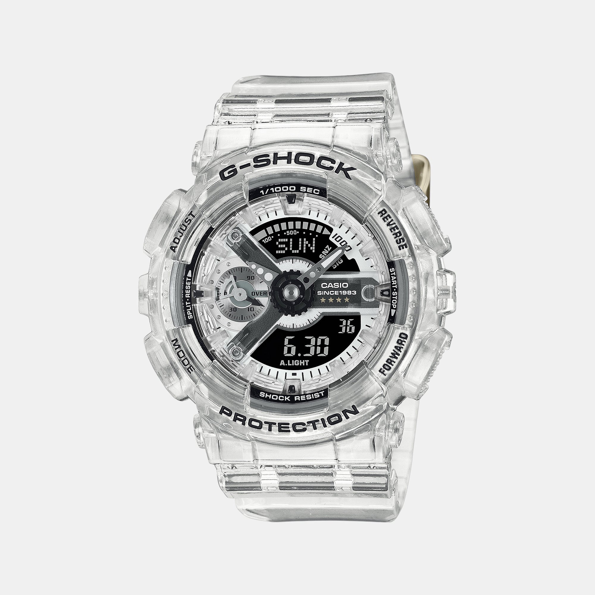 Casio G-Shock Women Quartz Black Dial Analog-Digital Resin Watch G1447