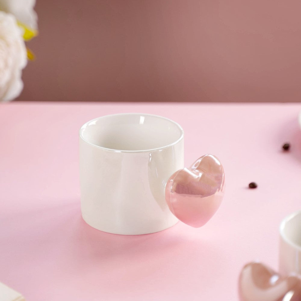Nestasia Heart Balloon Coffee Mug Set Of 2 Pink Blue 330ml - view 6