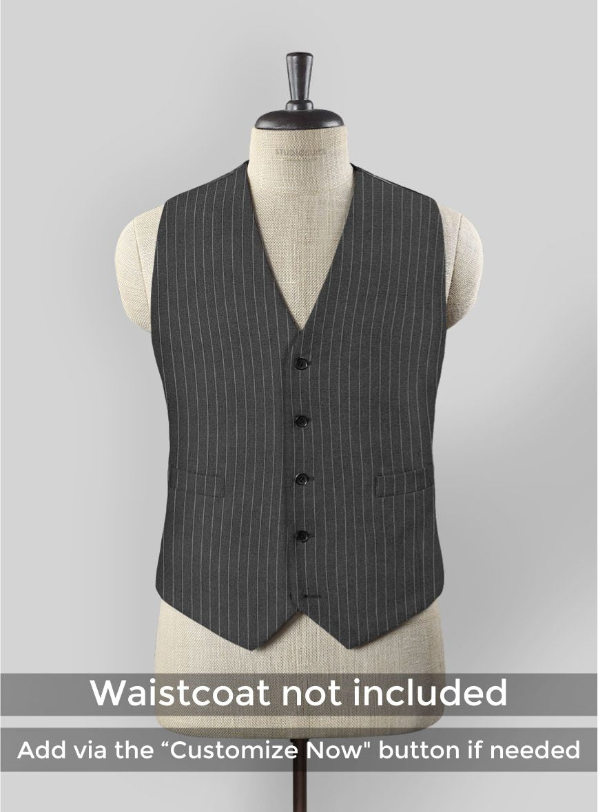 StudioSuits Thomas Shelby Peaky Blinders Gray Wool Suit - view 3